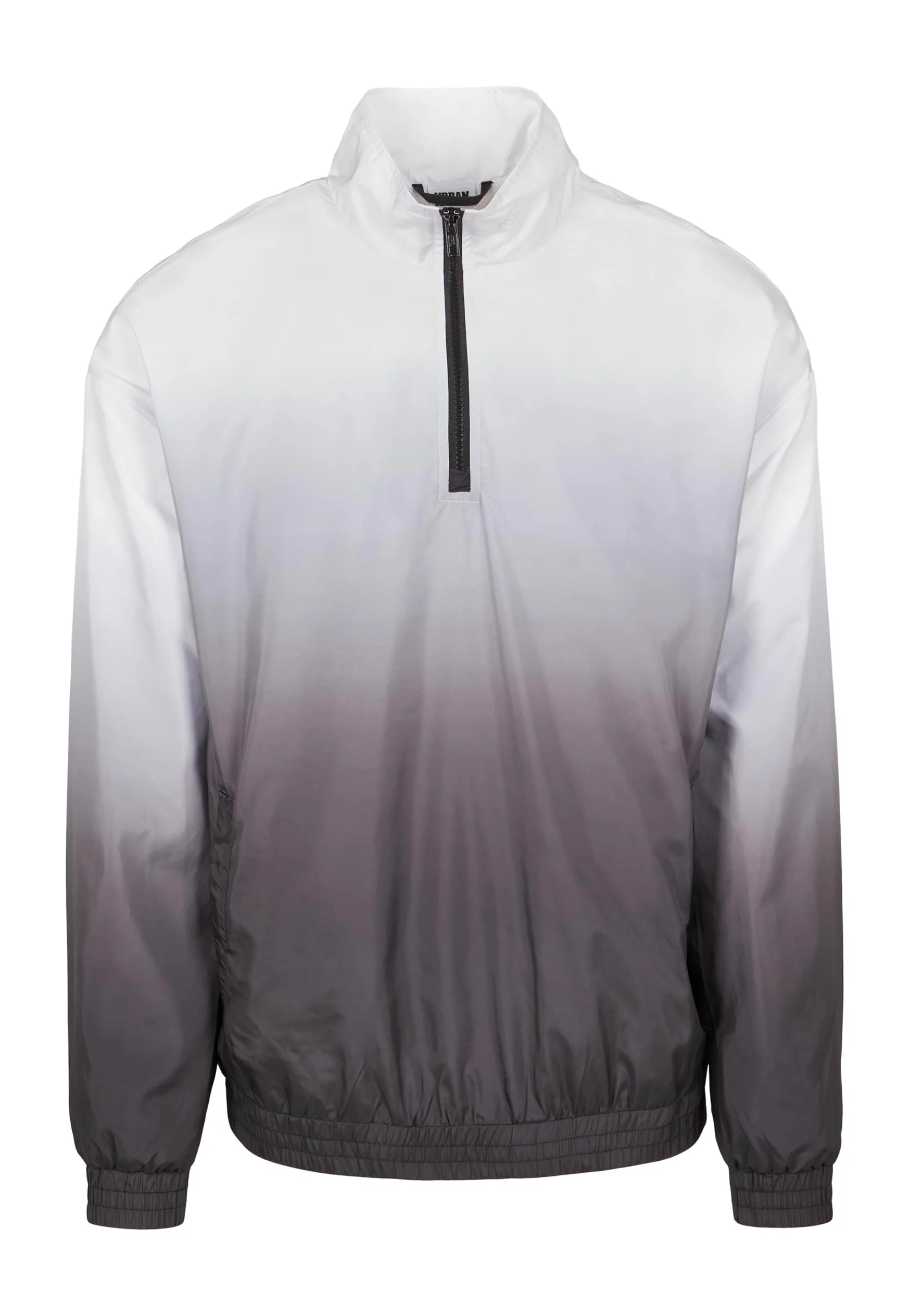 Urban Classics - Gradient Pull Over Jacket Black/White - Jacket - Image 8