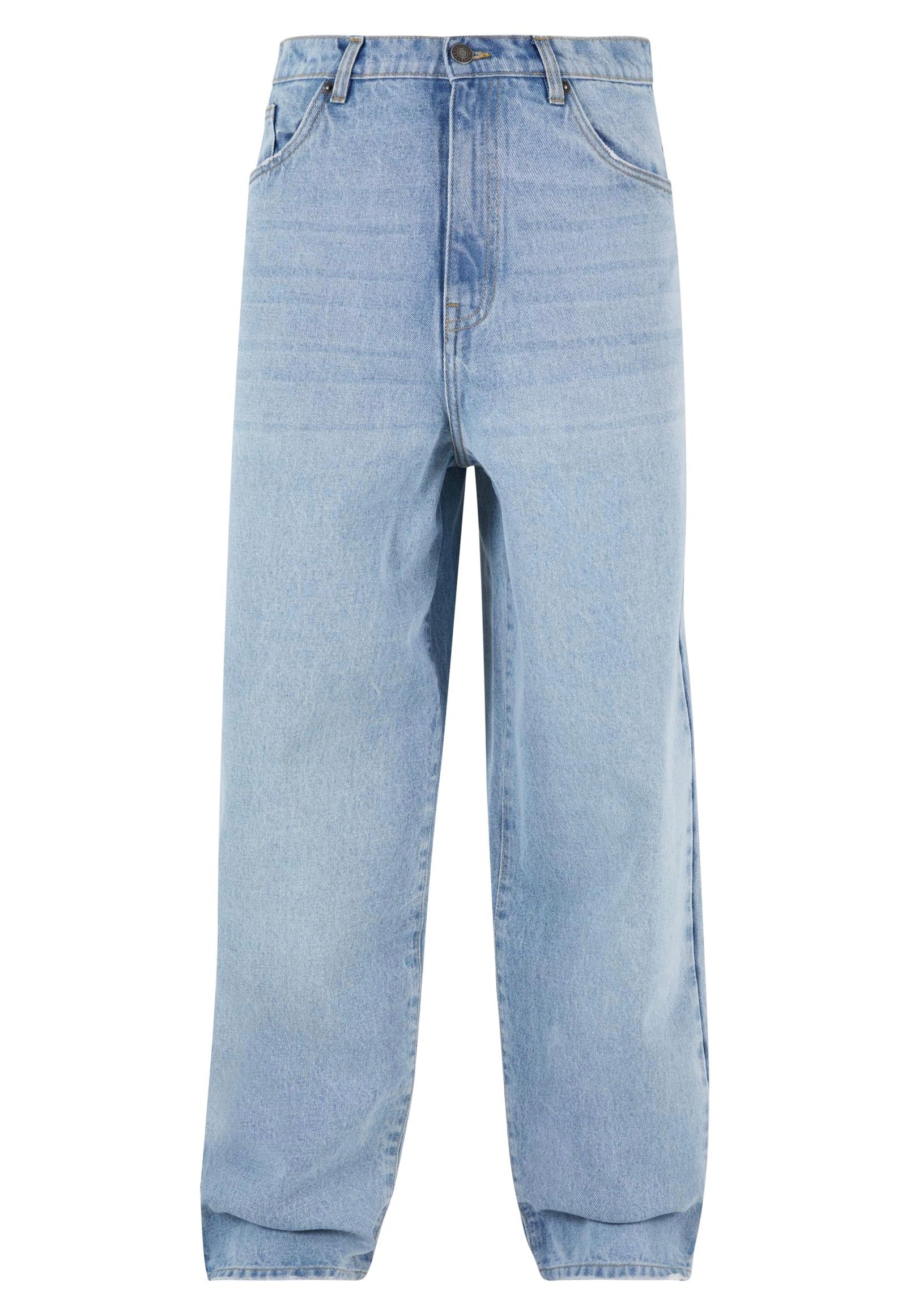 Urban Classics - Heavy Ounce Baggy Fit New Light Blue Washed - Jeans - Image 6