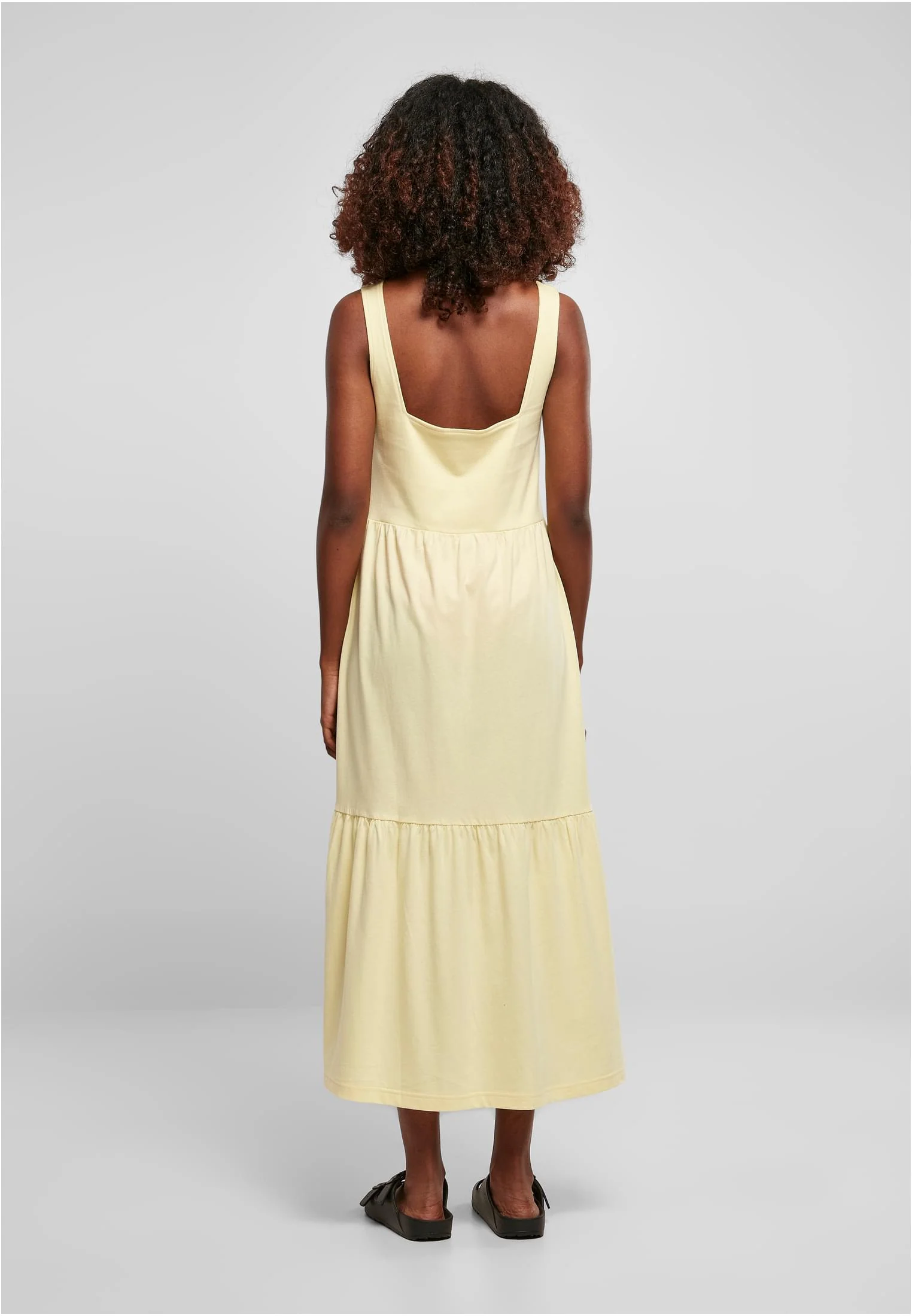 Urban Classics - Ladies 7/8 Length Valance Summer Softyellow - Dress - Image 3