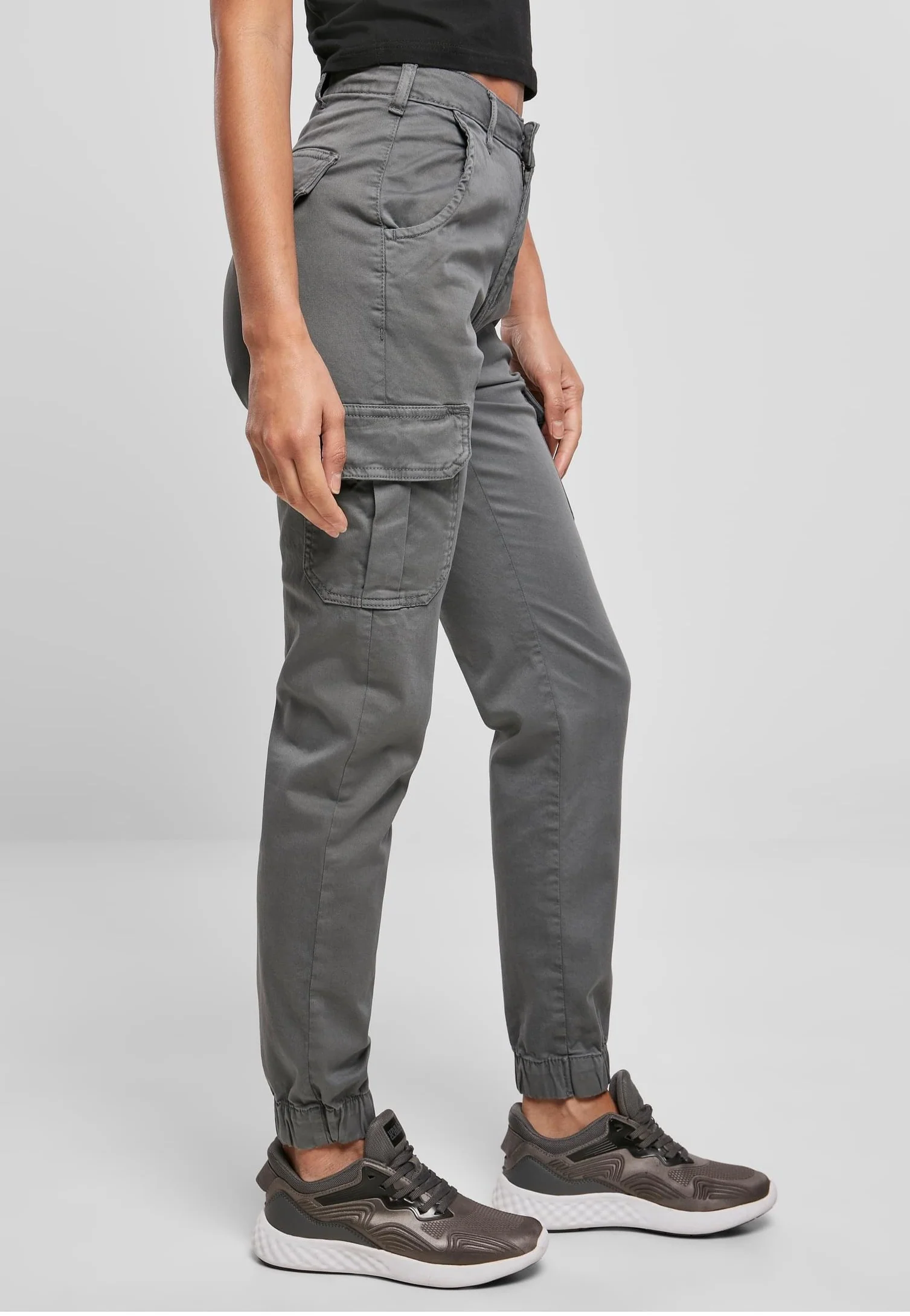 Urban Classics - Ladies High Waist Lightshadow - Pants - Image 2