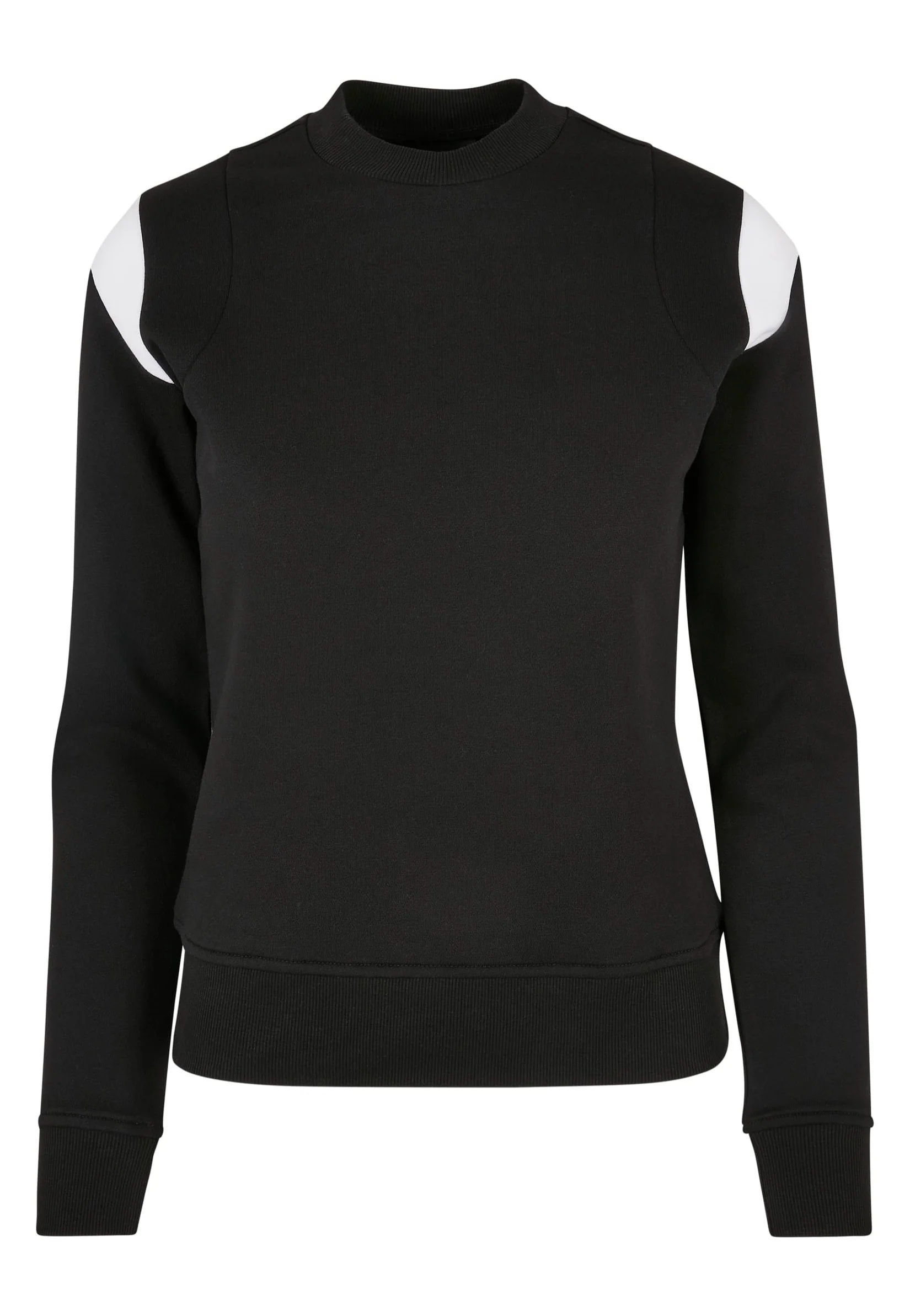 Urban Classics - Ladies Inset College Black/White - Sweater - Image 6