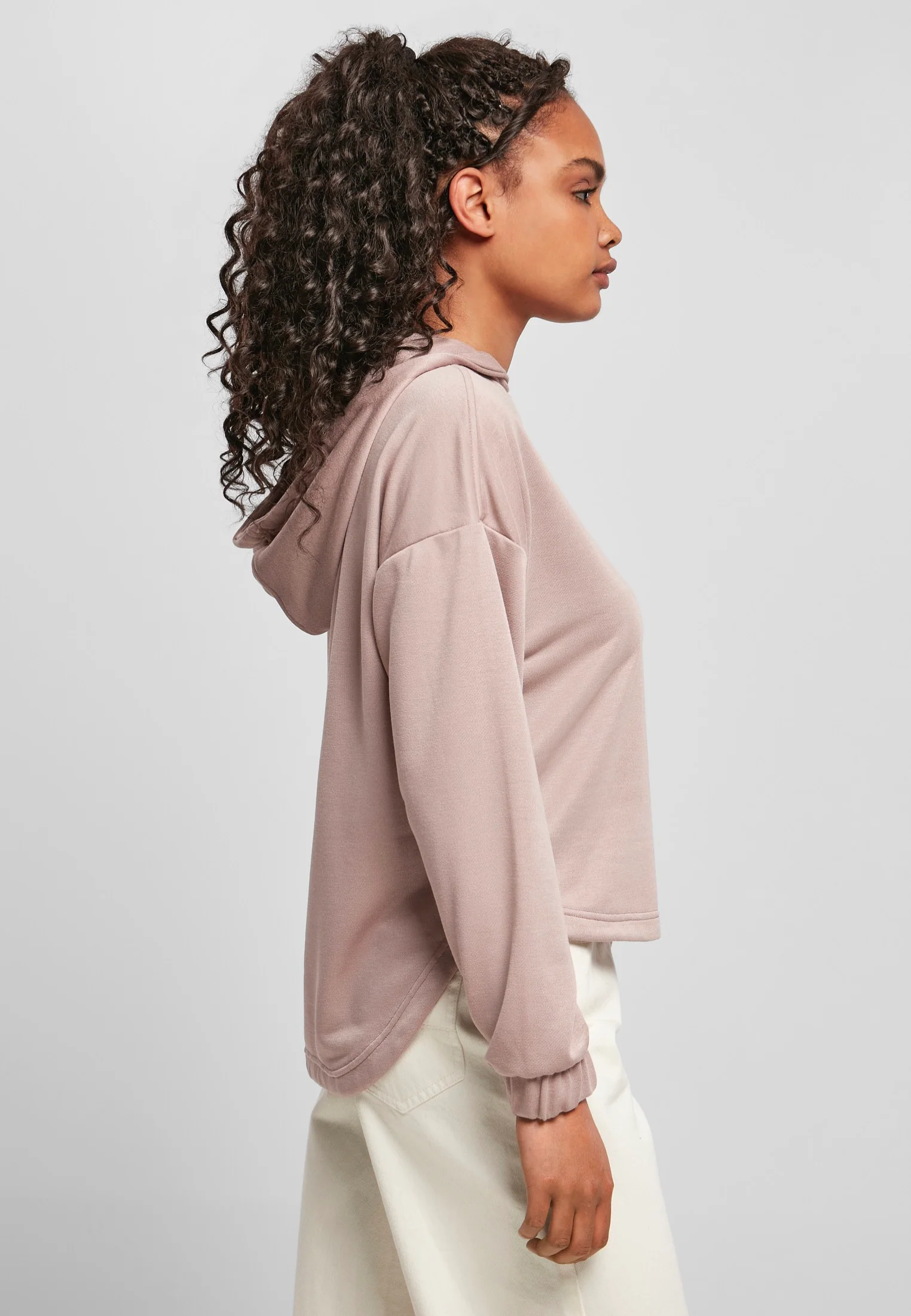 Urban Classics - Ladies Oversized Shaped Modal Terry Duskrose - Hoodie - Image 5