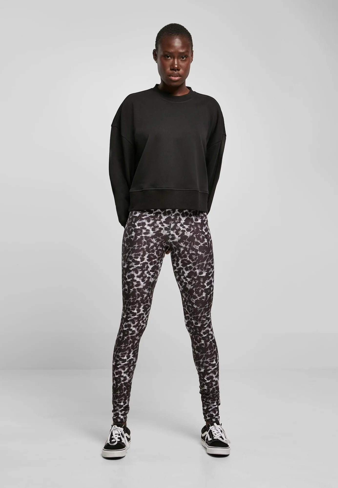 Urban Classics - Ladies Oversized Terry Black - Sweater - Image 2