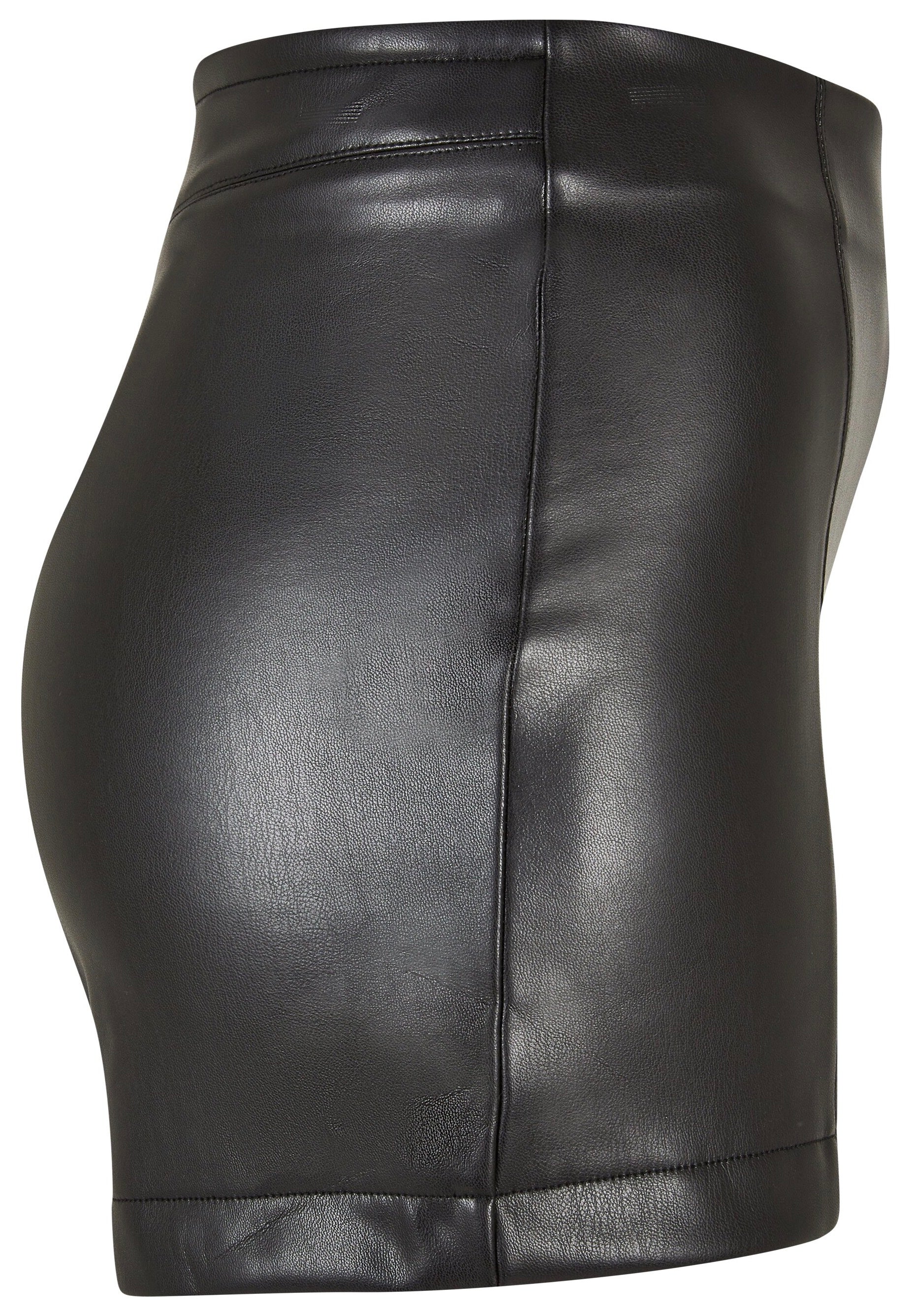 Urban Classics - Ladies Synthetic Leather Black - Shorts - Image 13