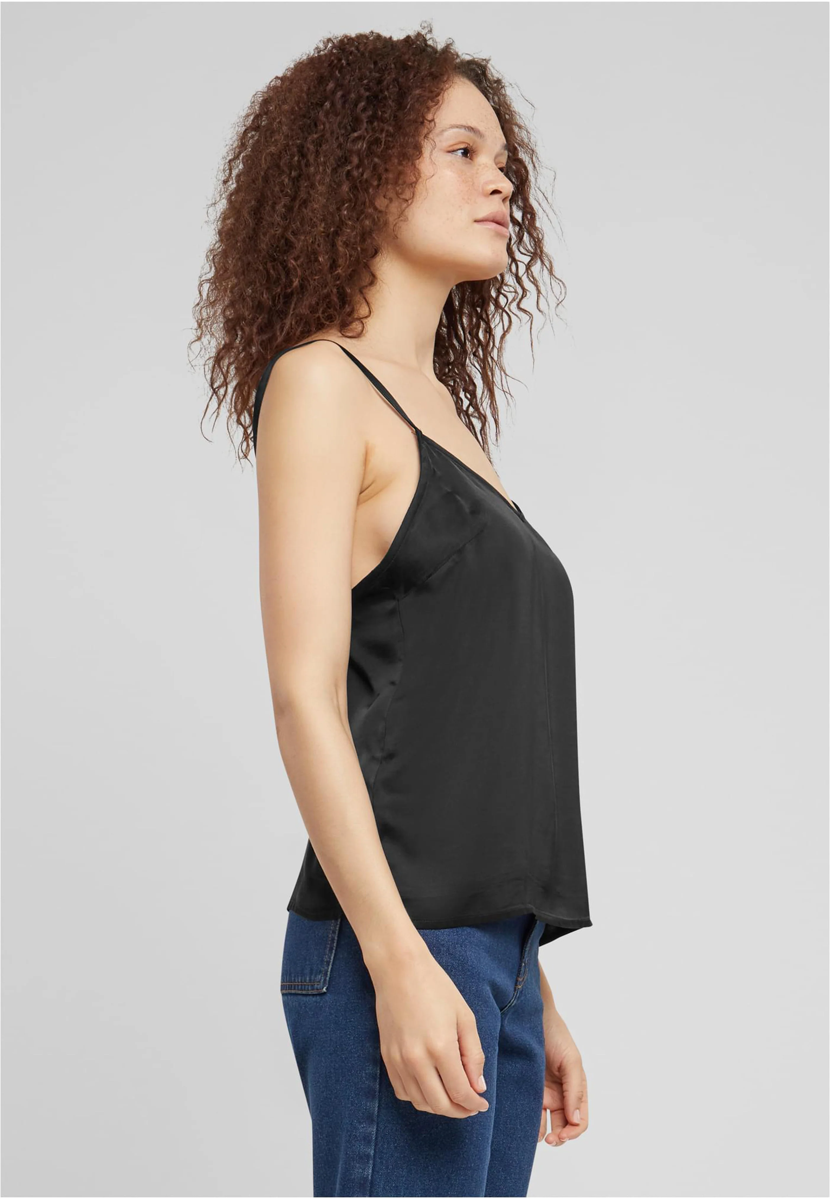 Urban Classics - Ladies Viscose Satin Slip Black - Top - Image 4
