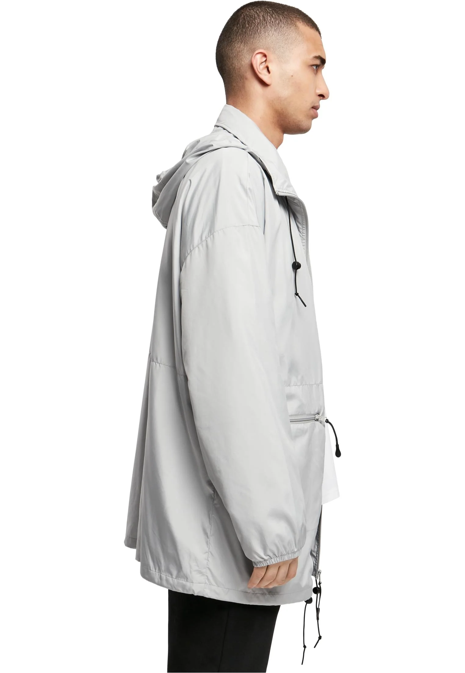 Urban Classics - Oversized Track Lightasphalt - Jacket - Image 5