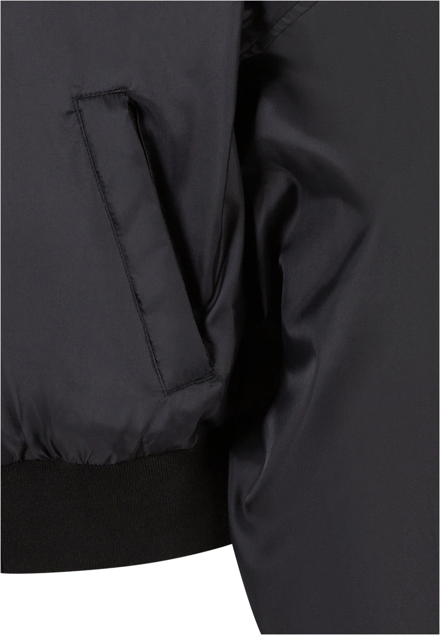 Urban Classics - Pilot Bomber Black - Jacket - Image 8