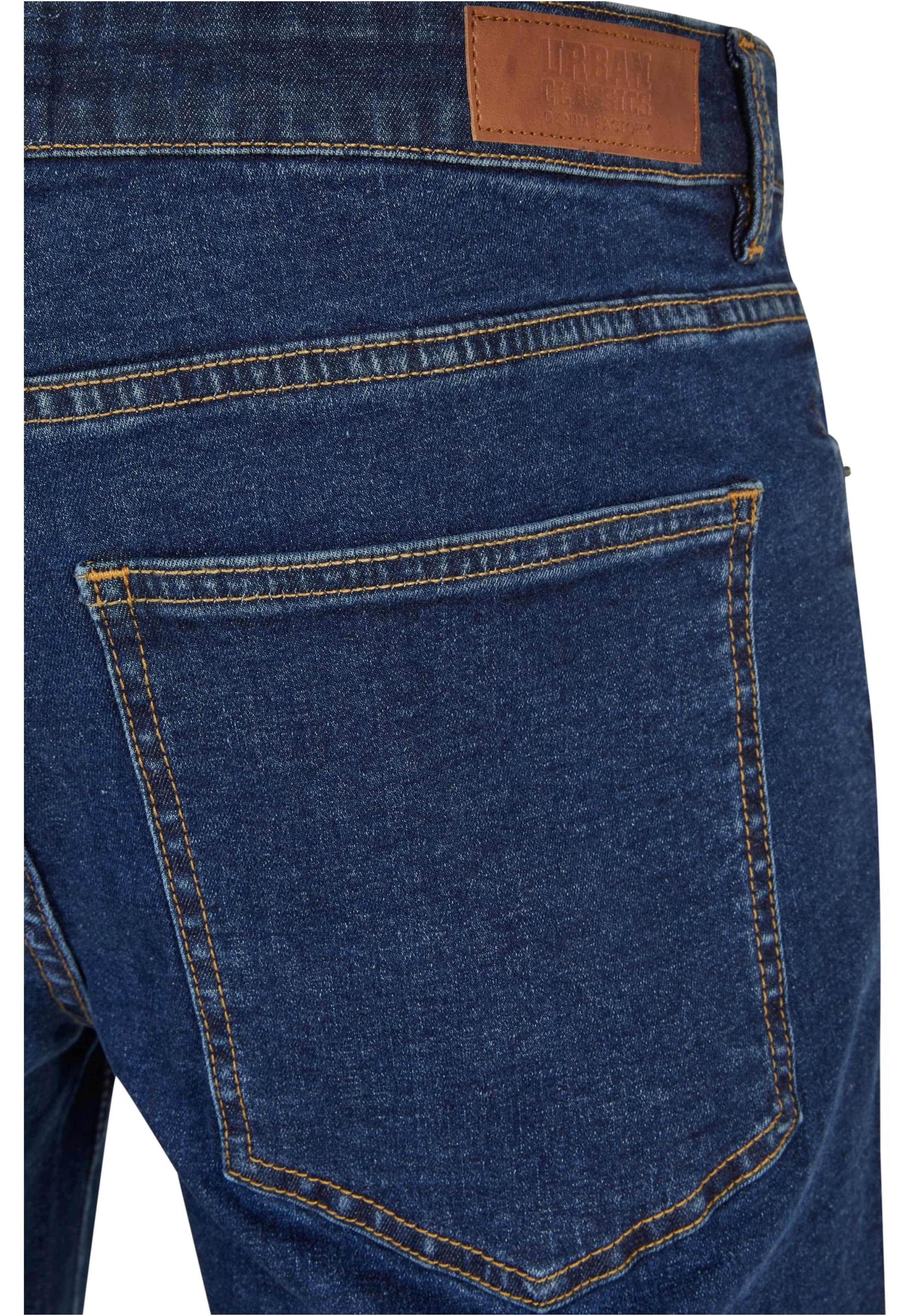 Urban Classics - Relaxed Fit Jeans Mid Indigo Washed - Shorts - Image 10