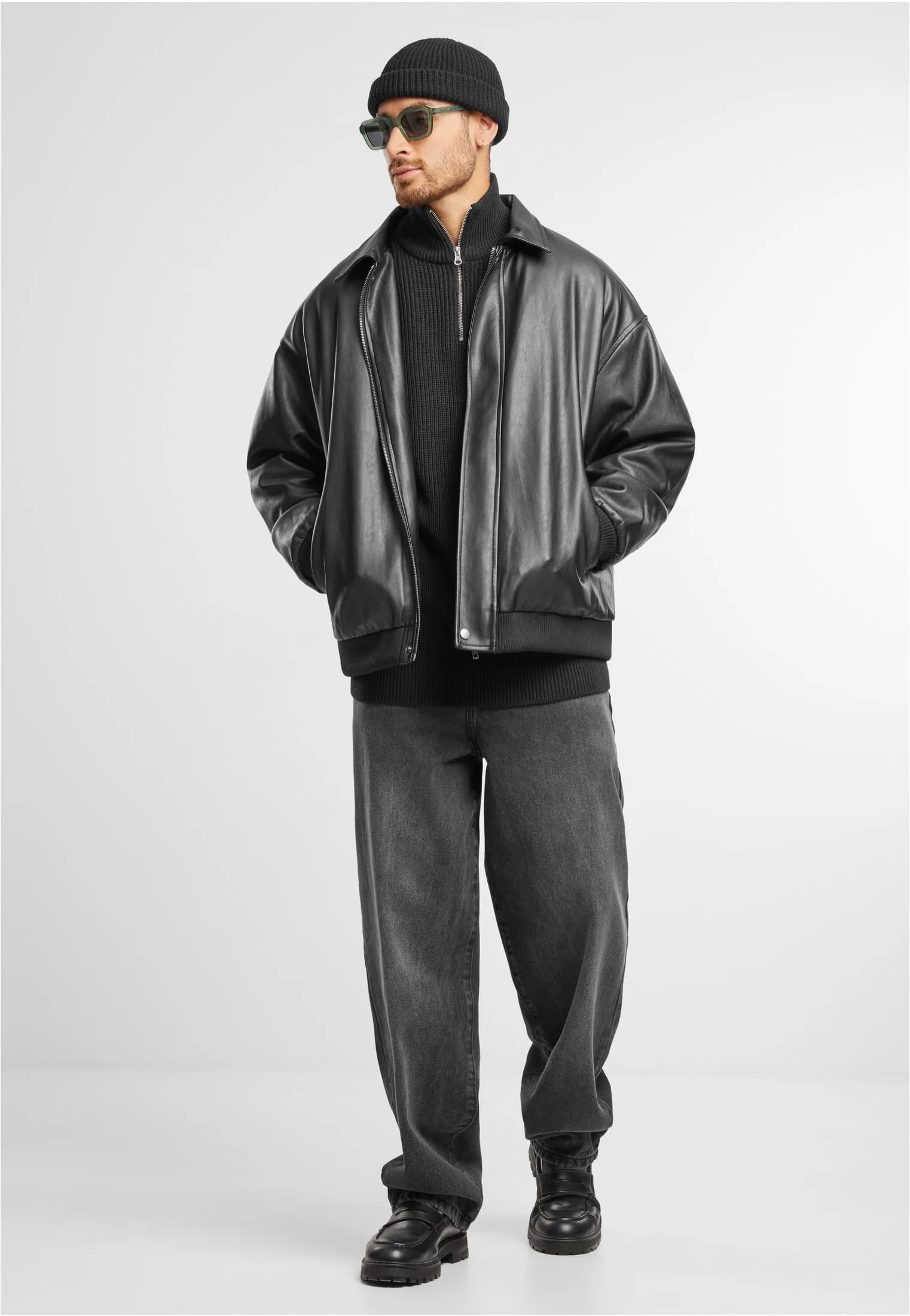 Urban Classics - Rib Basic Black - Pullover - Image 4