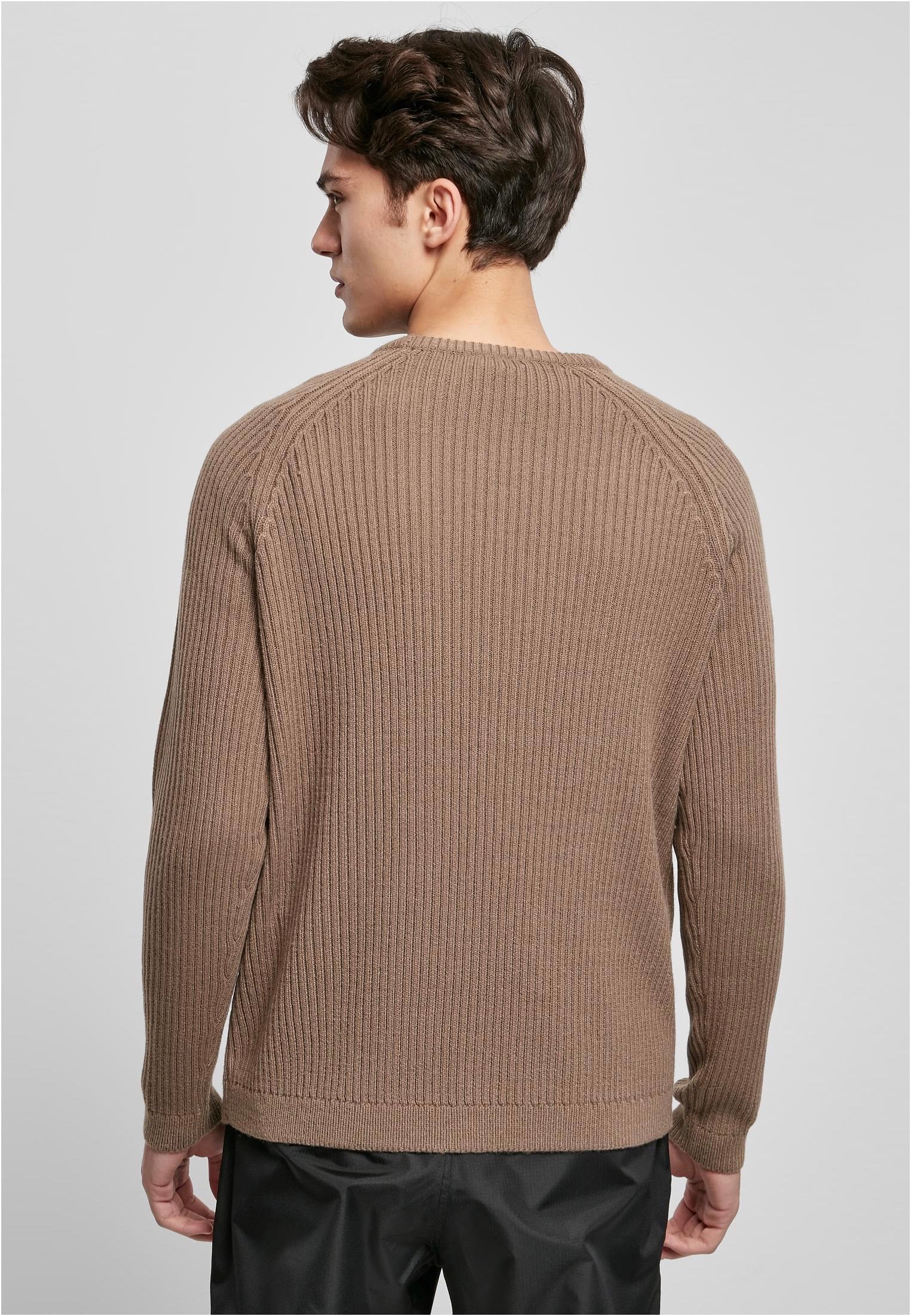 Urban Classics - Ribbed Raglan Dark Khaki - Pullover - Image 3