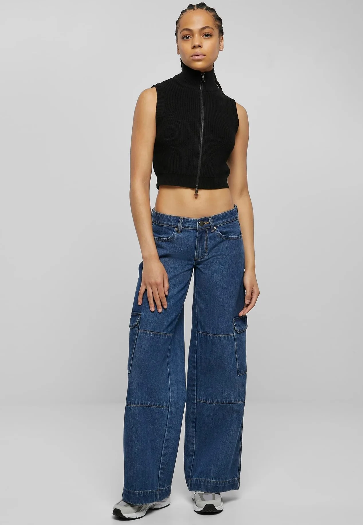 Urban Classics - Short Knit Black - Top - Image 5
