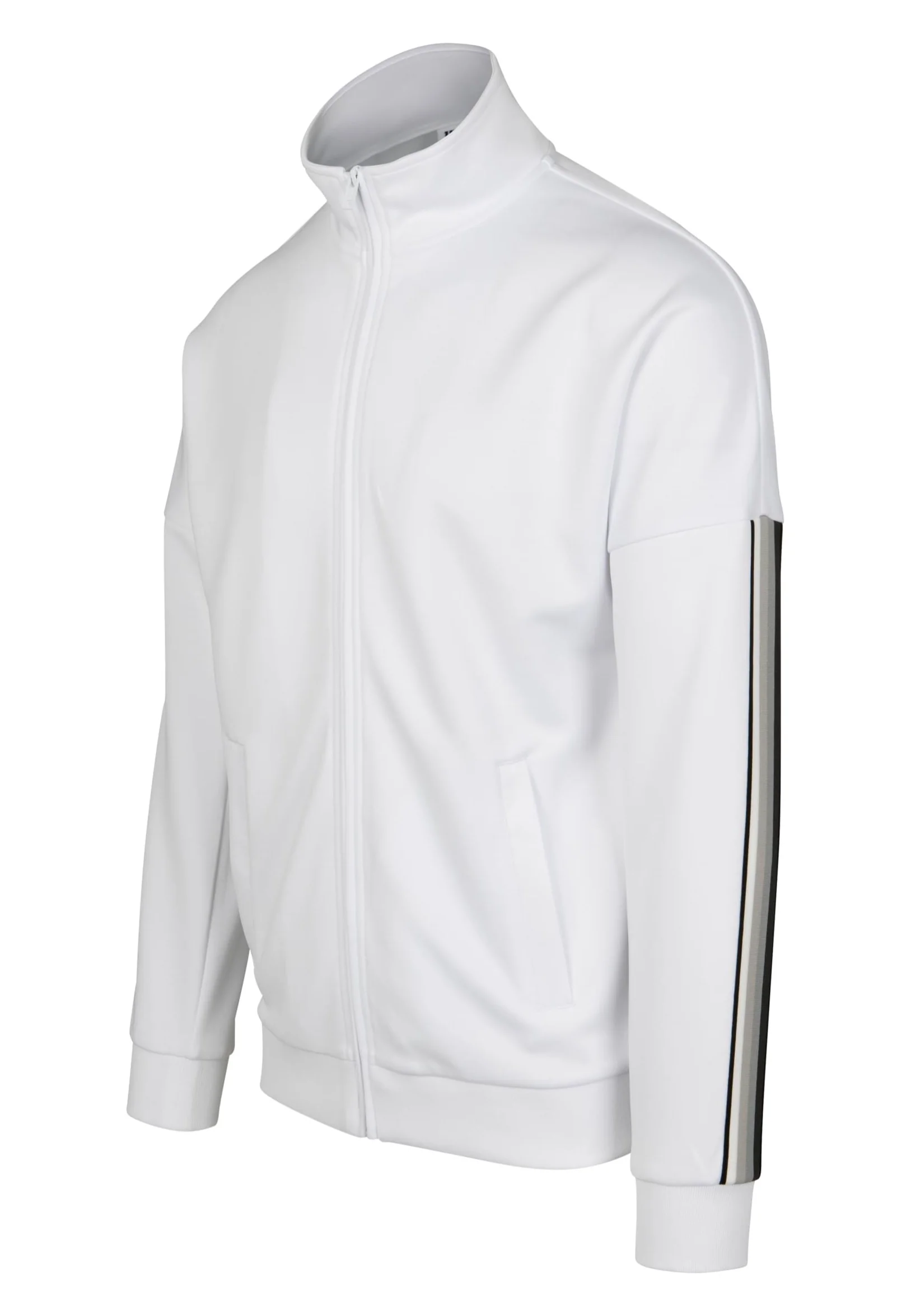 Urban Classics - Sleeve Taped White/Grey - Track Jacket - Image 11