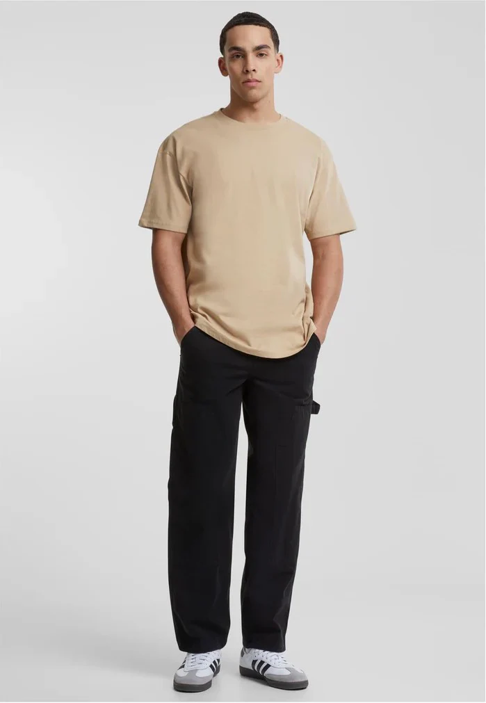 Urban Classics - Twill Double Knee Black - Pants - Image 2