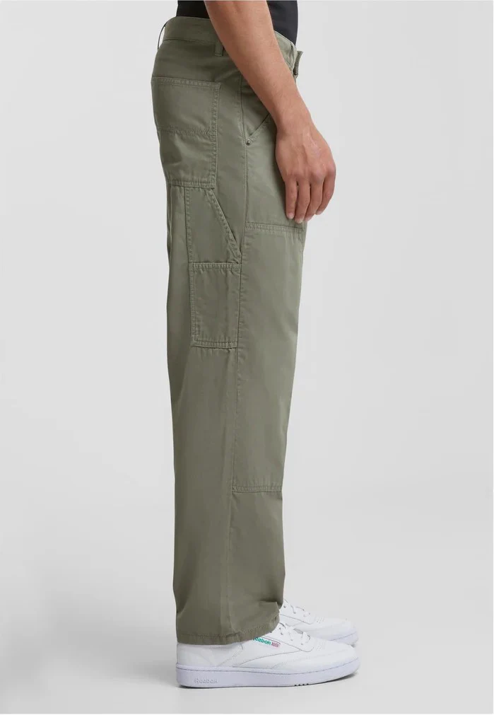 Urban Classics - Twill Double Knee Palegreen - Pants - Image 5