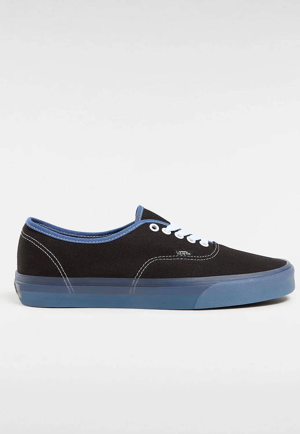 Authentic Translucent Sidewall Black/Blue - Shoes