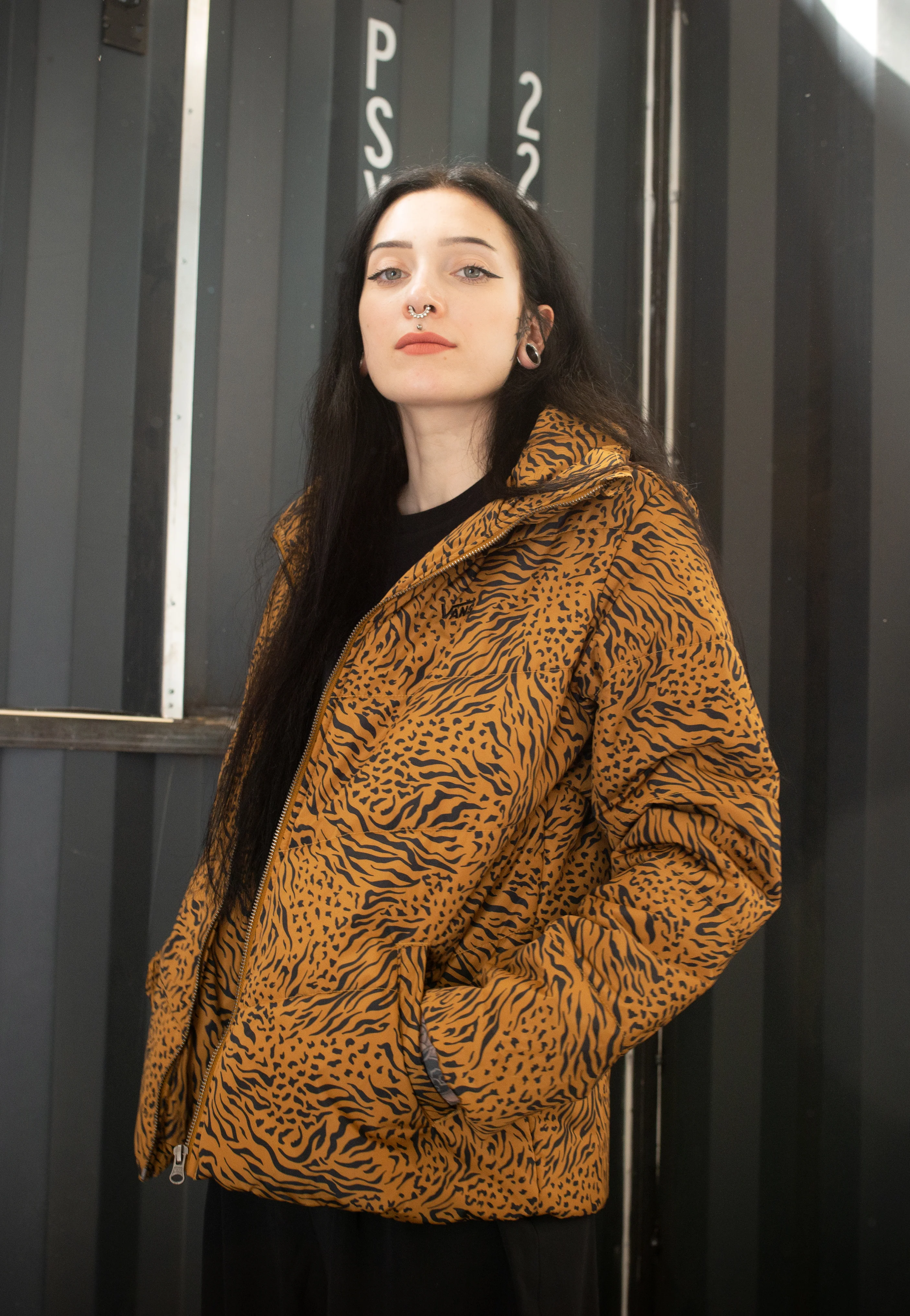 Vans - Foundry Print Puff MTE Golden Brown - Jacket
