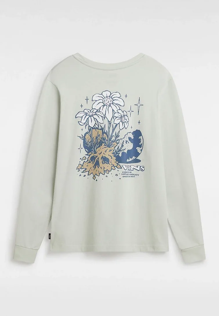 Vans - Inside Out LS Bff Pale Aqua - Longsleeve - Image 6