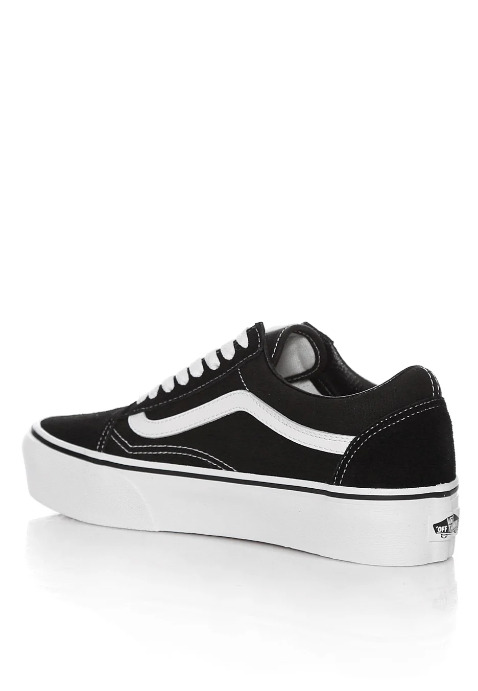 Old Skool Platform Black/White - Girl Shoes - Image 4