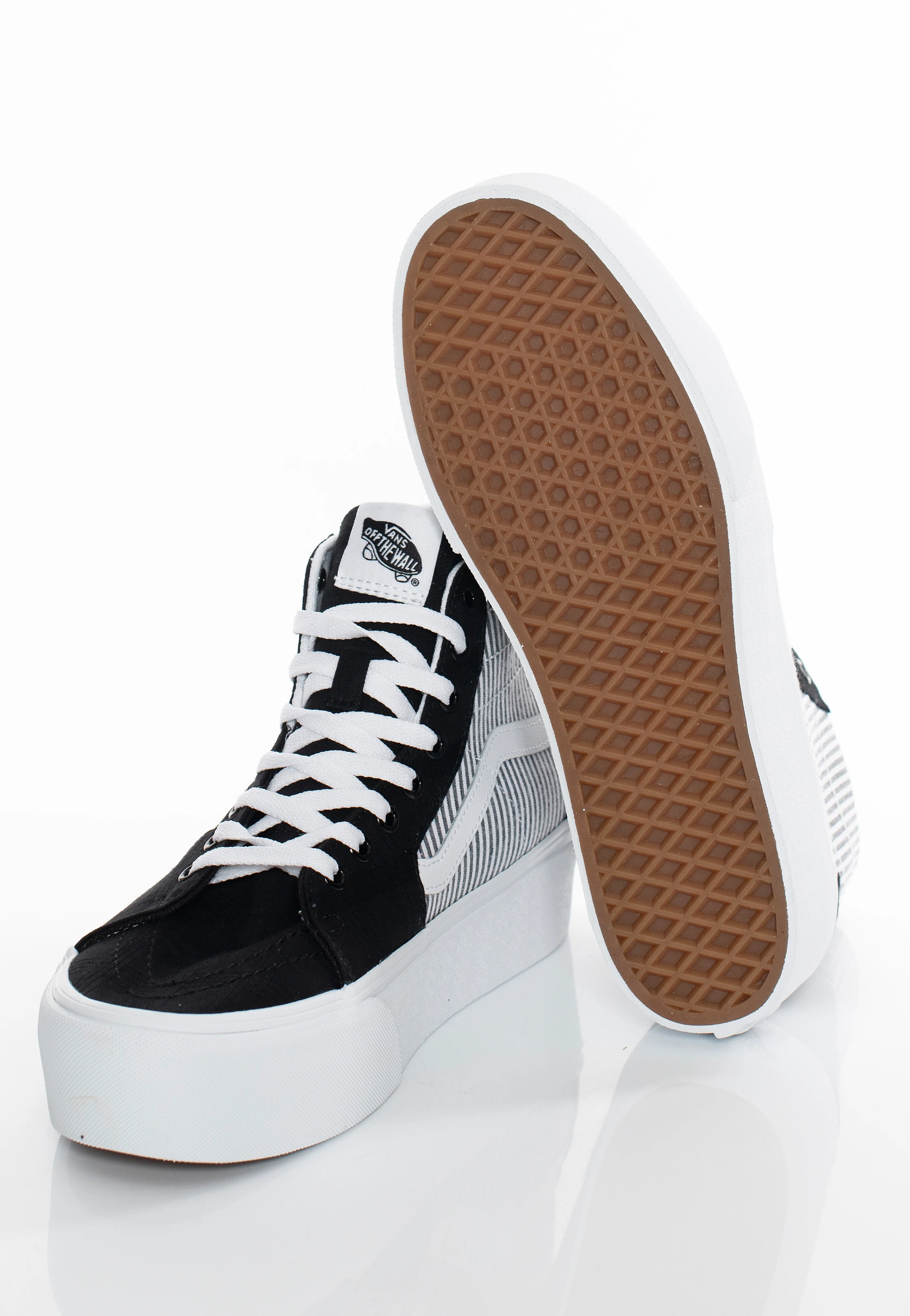 Vans - Sk8 Hi Tapered Stackform Summer Picnic Black/White - Shoes - Image 3