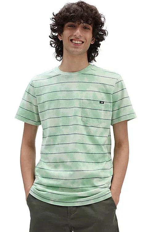 Vans - Tiedye Checkerstripe Ii Celadon Green/Tie Dye - T-Shirt
