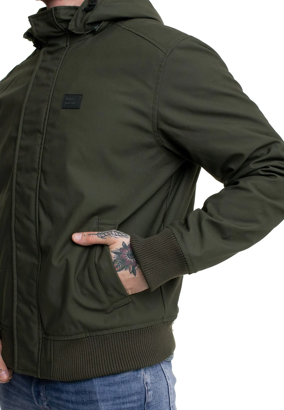 Vintage Industries - Hudson Dark Olive - Jacket - Image 3
