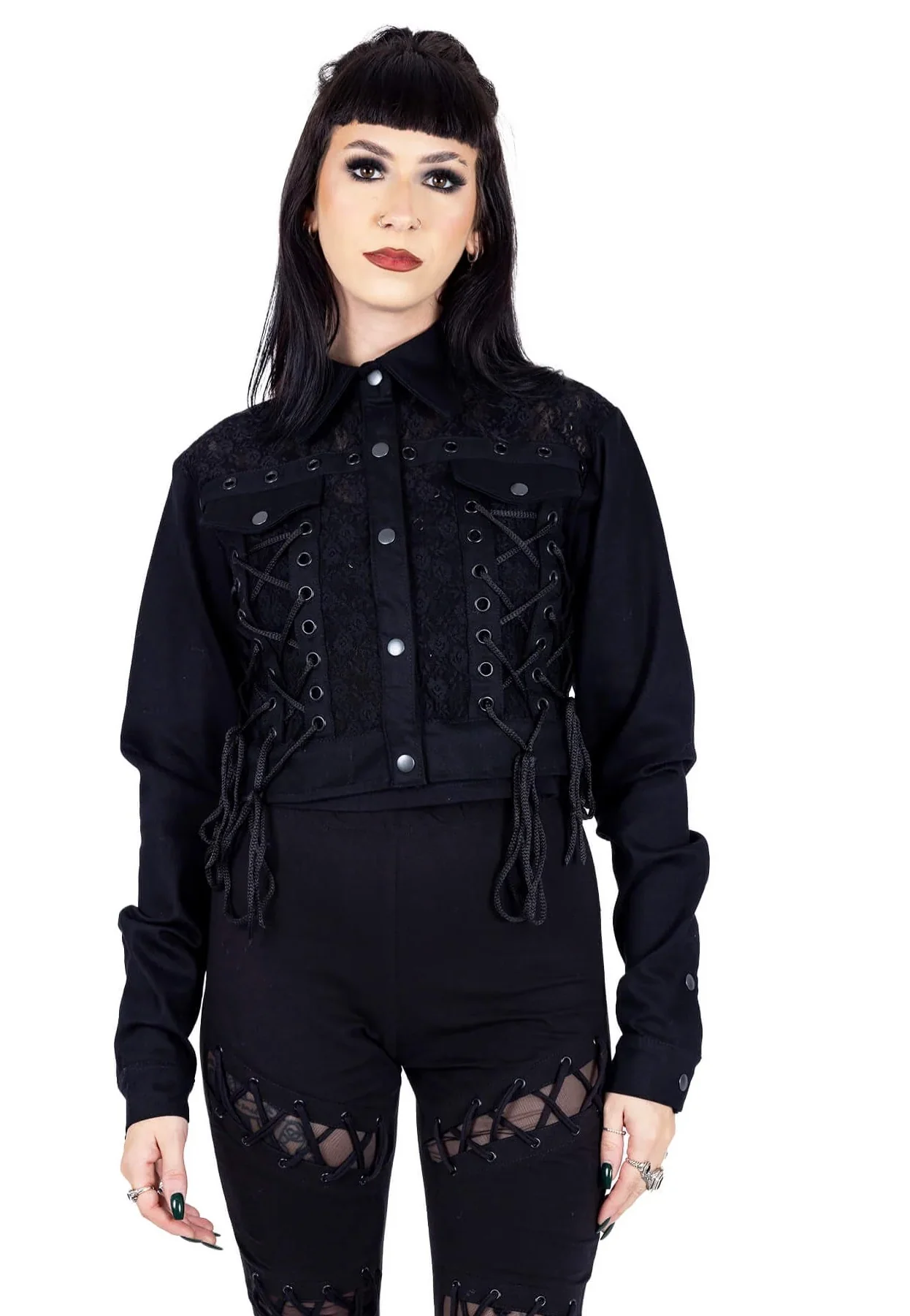 Vixxsin - Calandra Black - Jeans Jacket