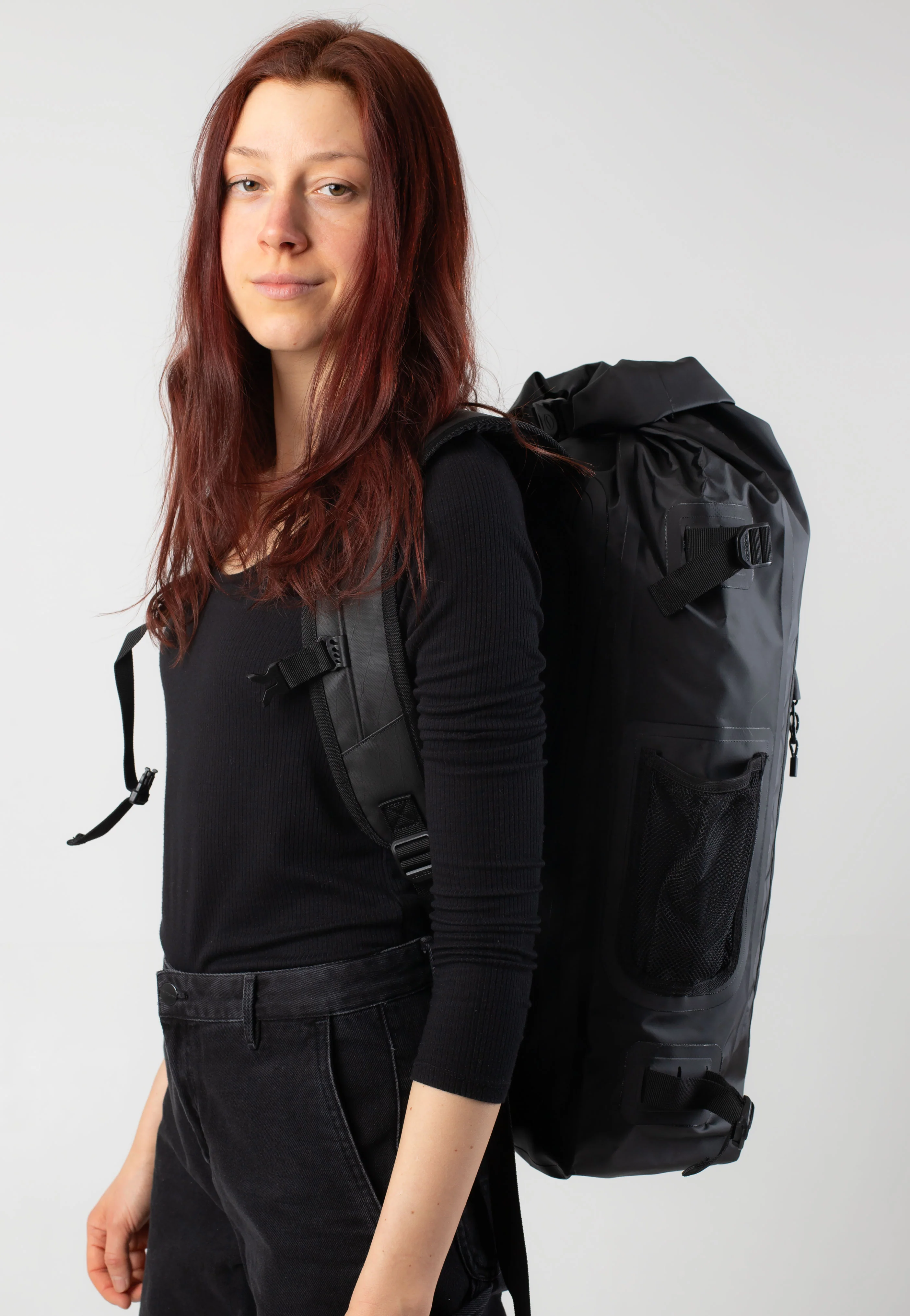 Volcom - Drystone Wet/Dry Roll Top Black - Backpack - Image 11