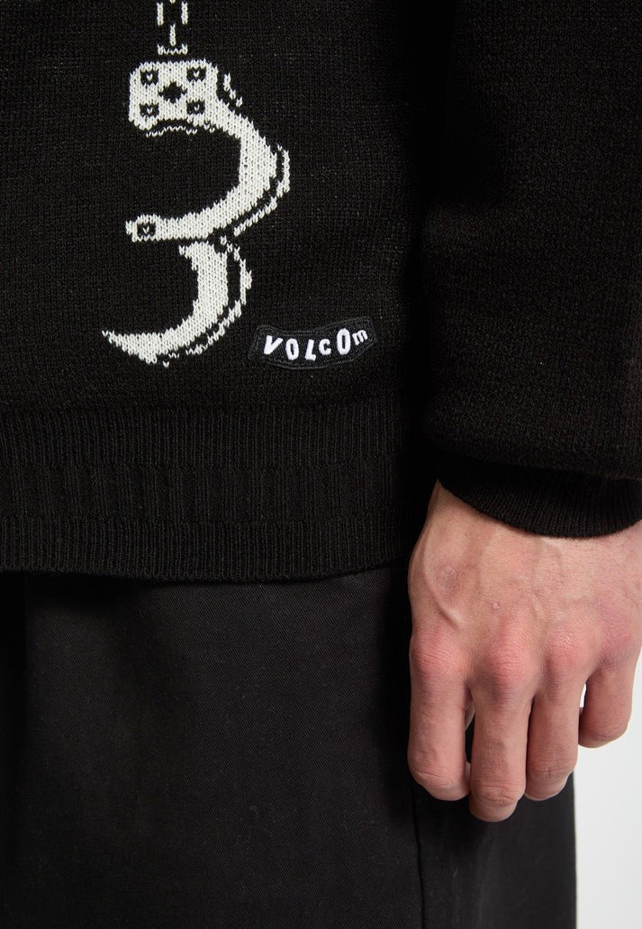 Volcom - FA Daniel Shepard Black - Cardigan - Image 9