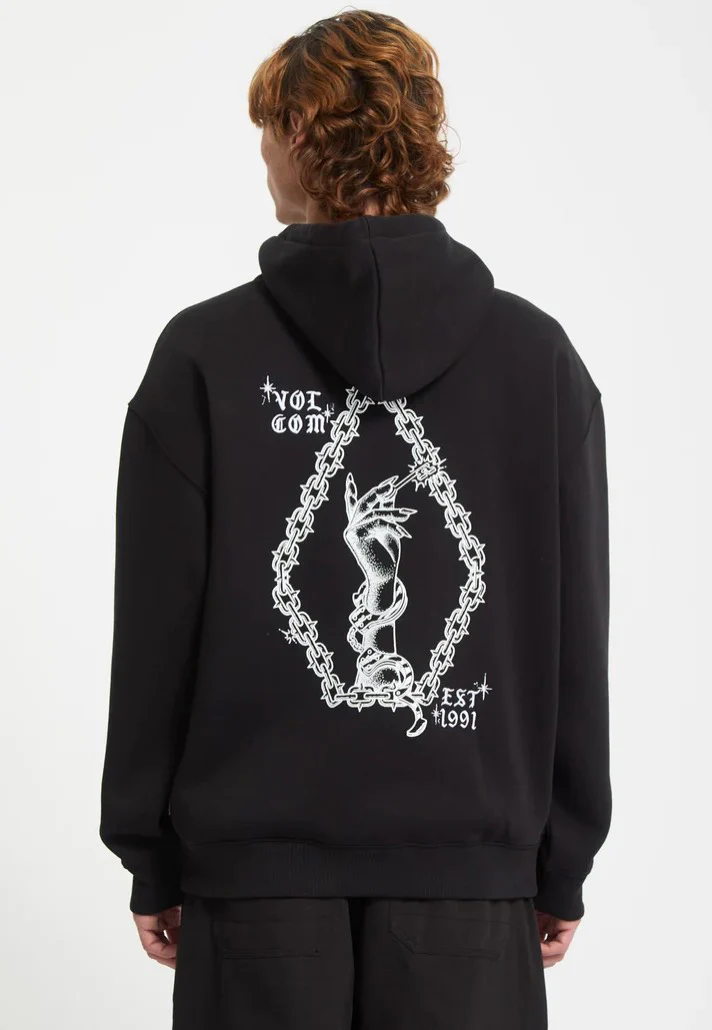 Volcom - FA Daniel Shepard PO Black - Hoodie - Image 2