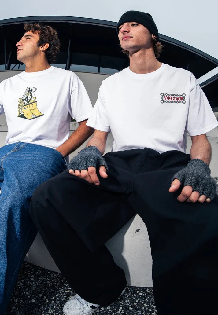 Volcom - FA Daniel Shepard Unlocked White - T-Shirt - Image 2