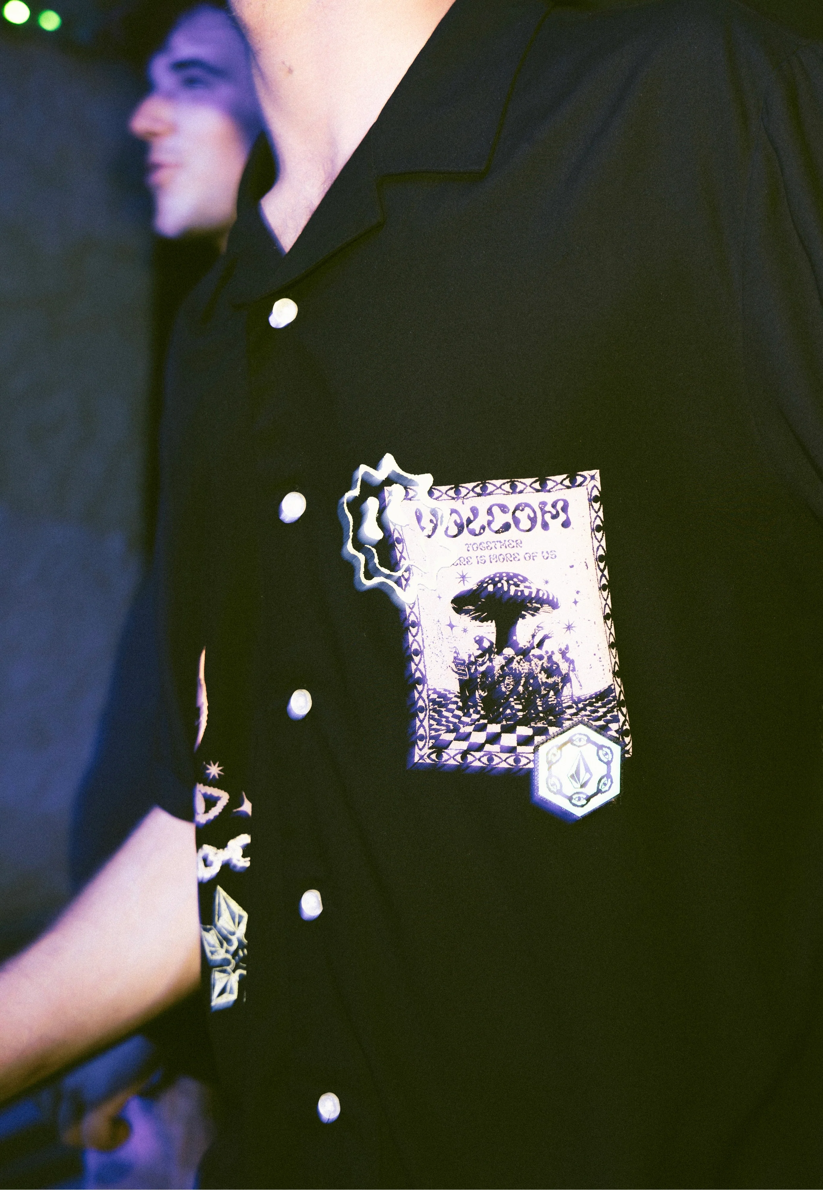 Volcom - Fa F Rygalski Black - Shirt - Image 4
