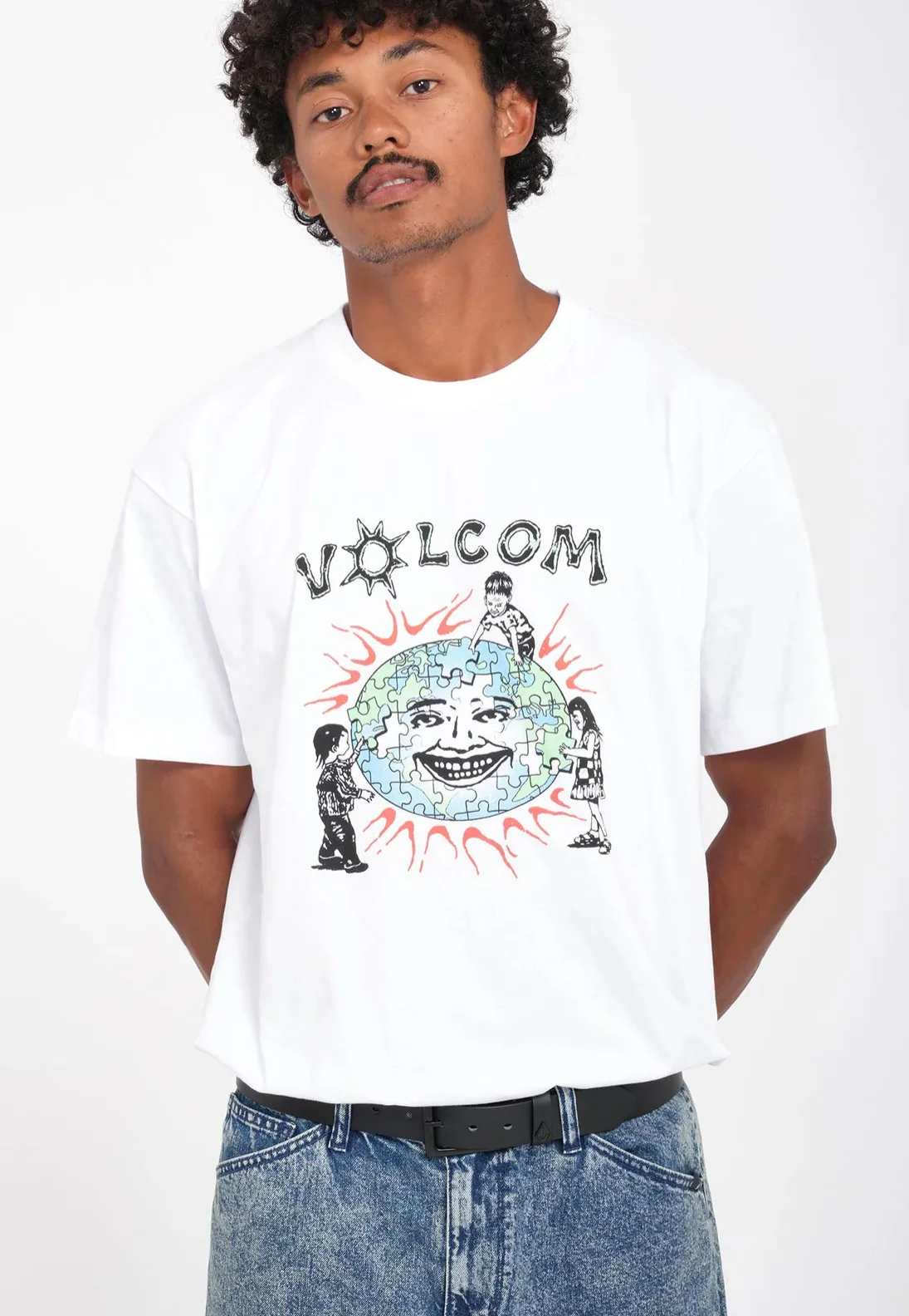 Volcom - Fa Keutchi 2 White - T-Shirt - Image 3