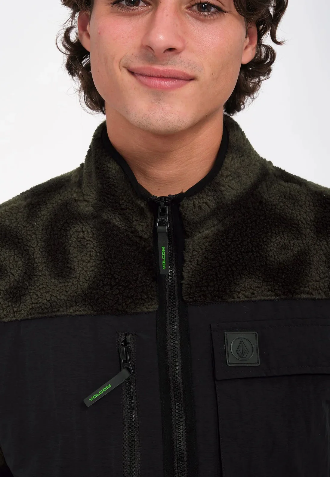 Volcom - Fa Zephyr Storm Stone Prt/Print - Jacket - Image 7
