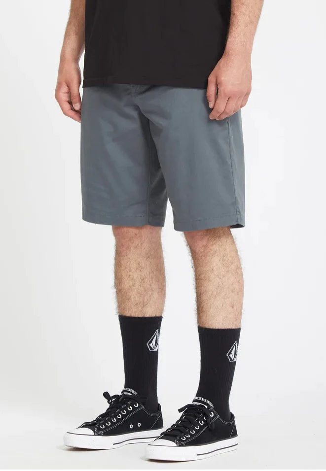 Volcom - Frckn Mdn 21 Dark Slate - Shorts - Image 3