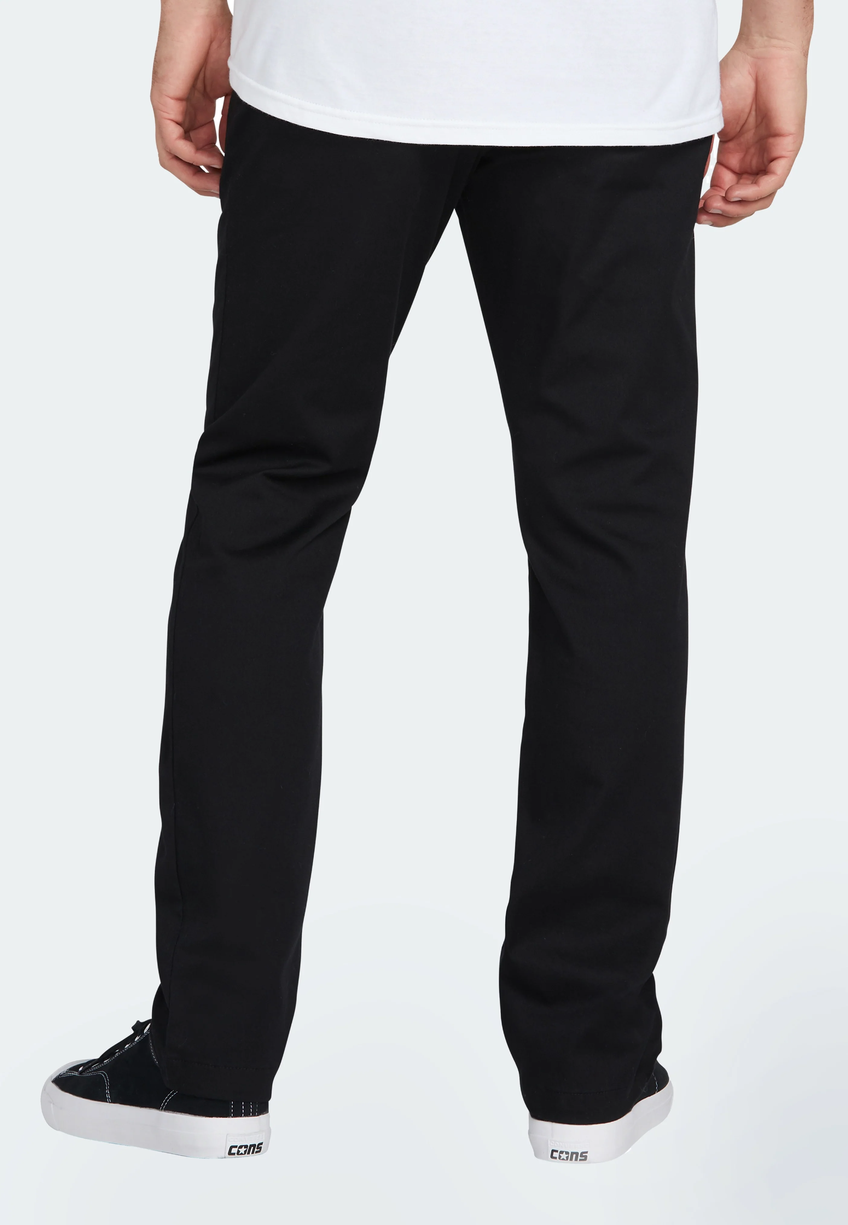 Volcom - Frickin Modern Stret Black - Pants - Image 3