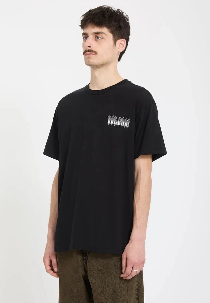Volcom - Gamma Doom Black - T-Shirt - Image 5