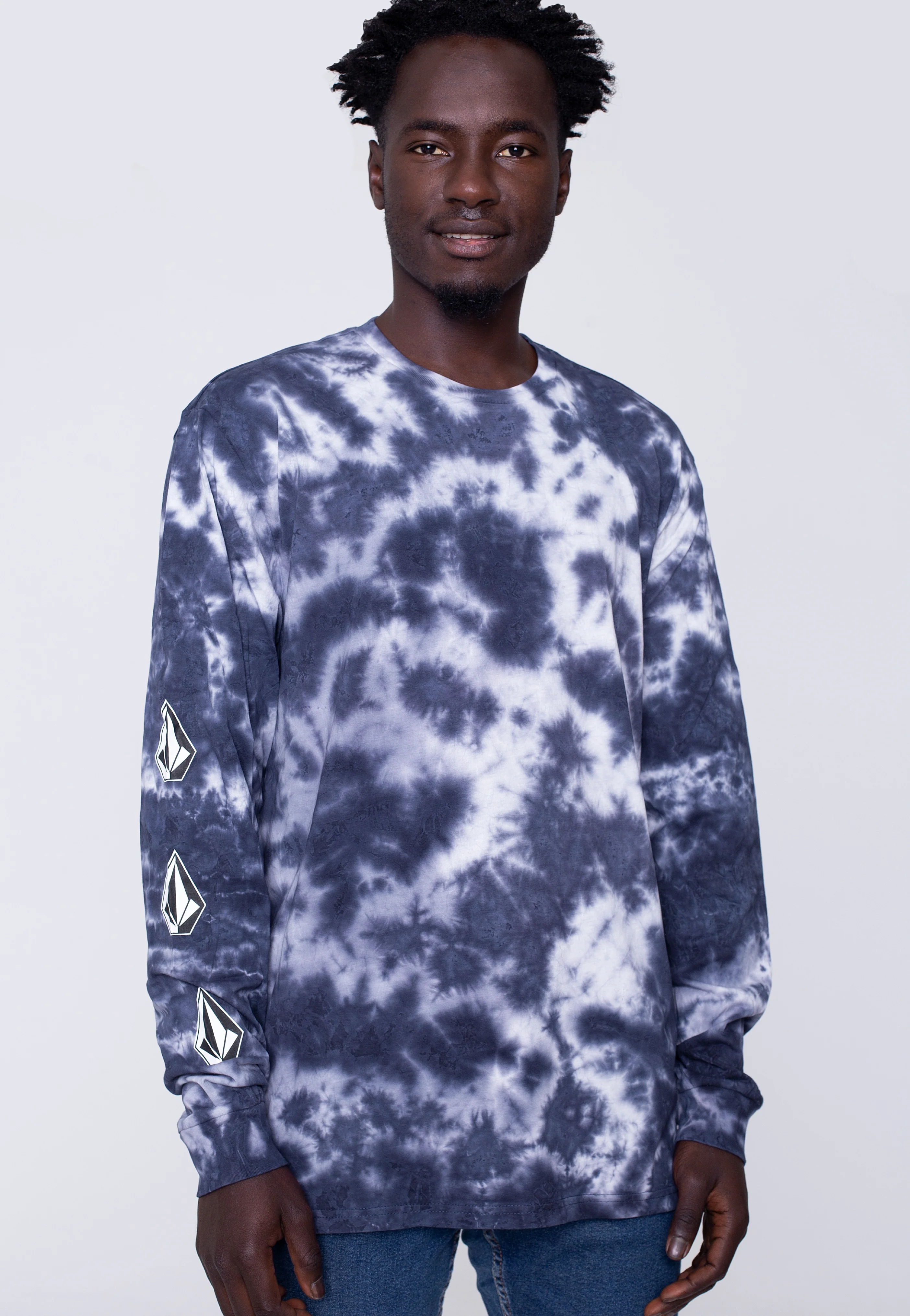 Volcom - Iconic Stone Tie Dye Multi - Longsleeve