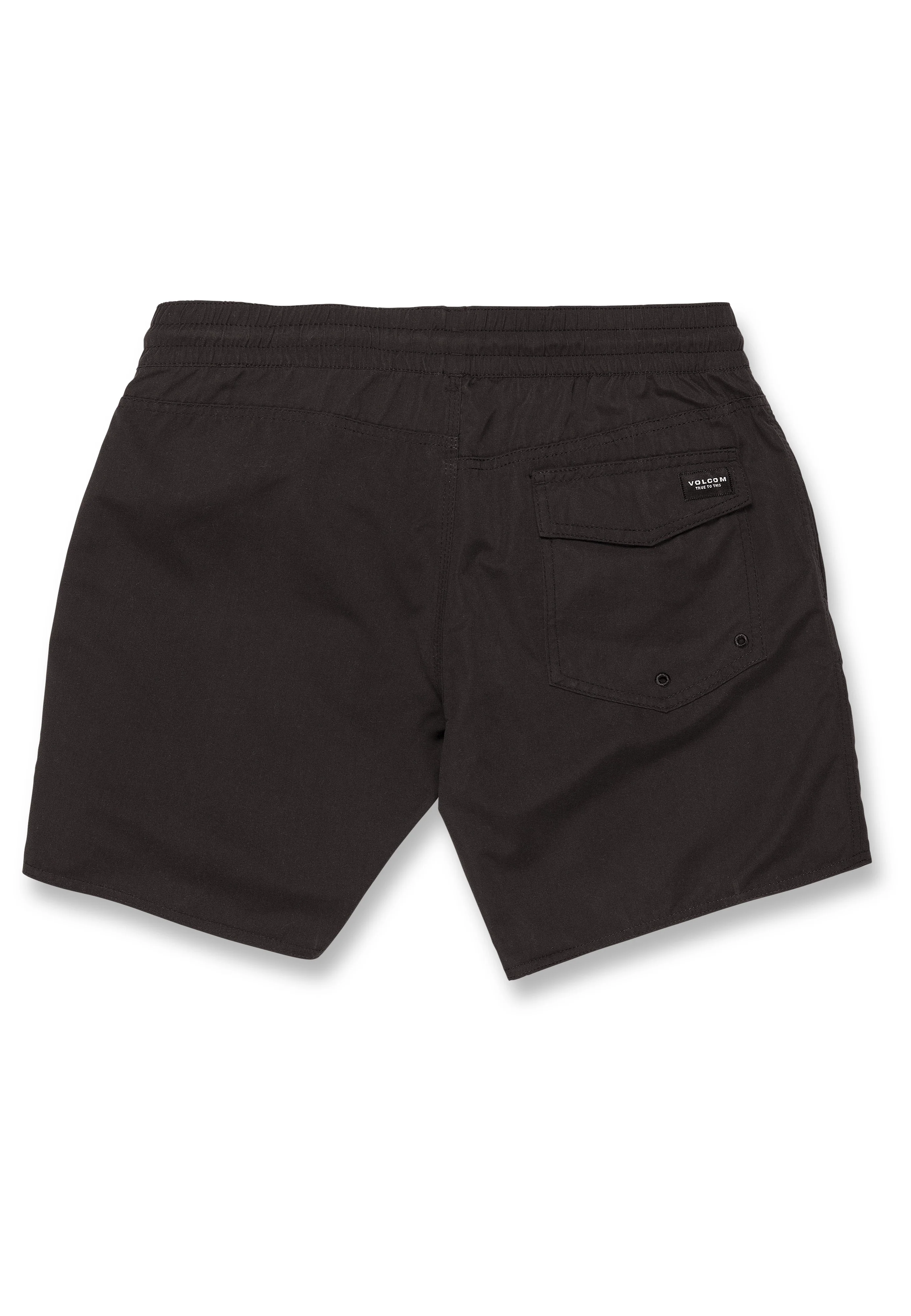 Volcom - Lido Solid Trunk 16 Black - Shorts - Image 8