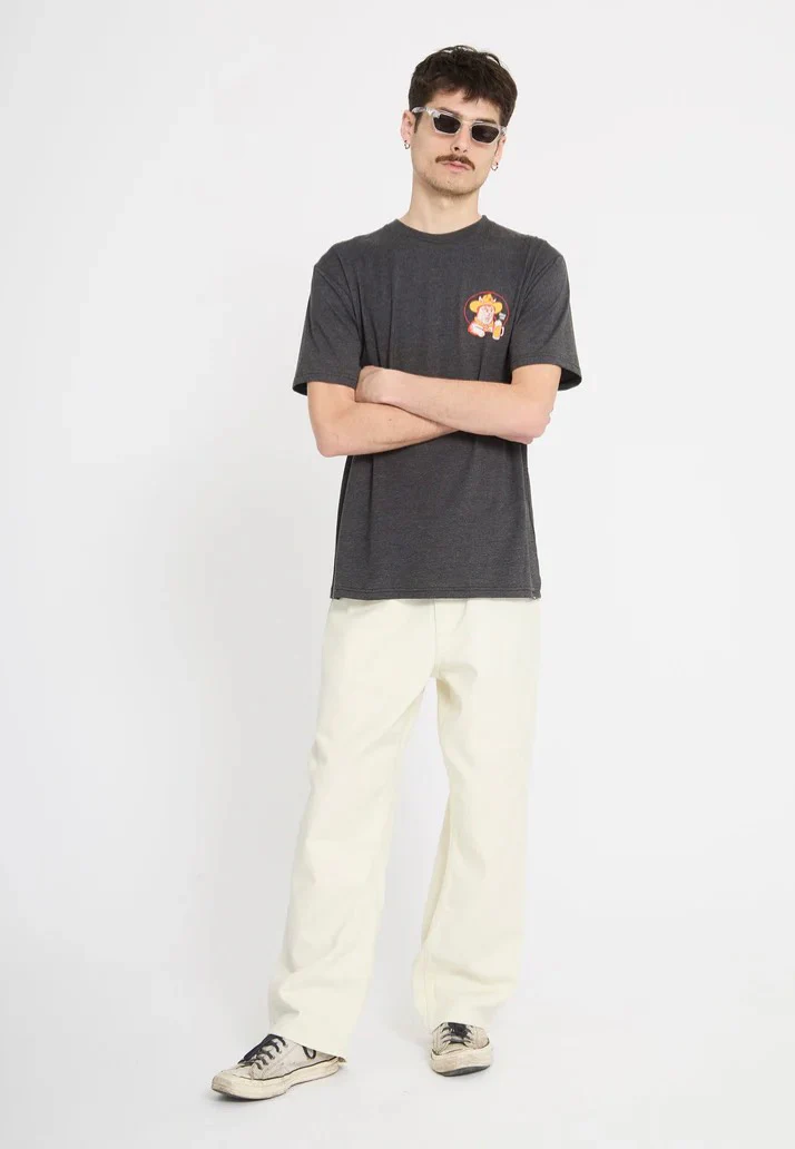 Volcom - Meowdy Heather Black - T-Shirt - Image 3