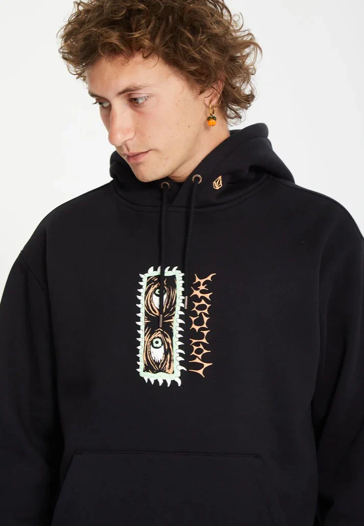 Volcom - Noder Black - Hoodie - Image 3
