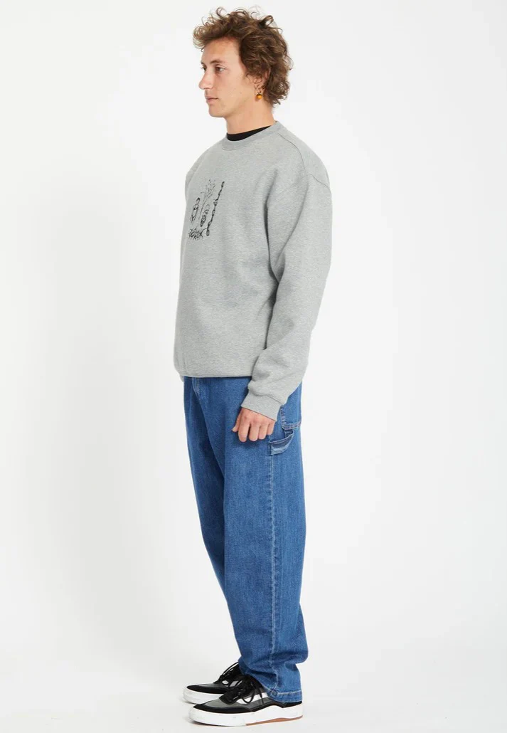 Volcom - Noder Heather Grey - Sweater - Image 7