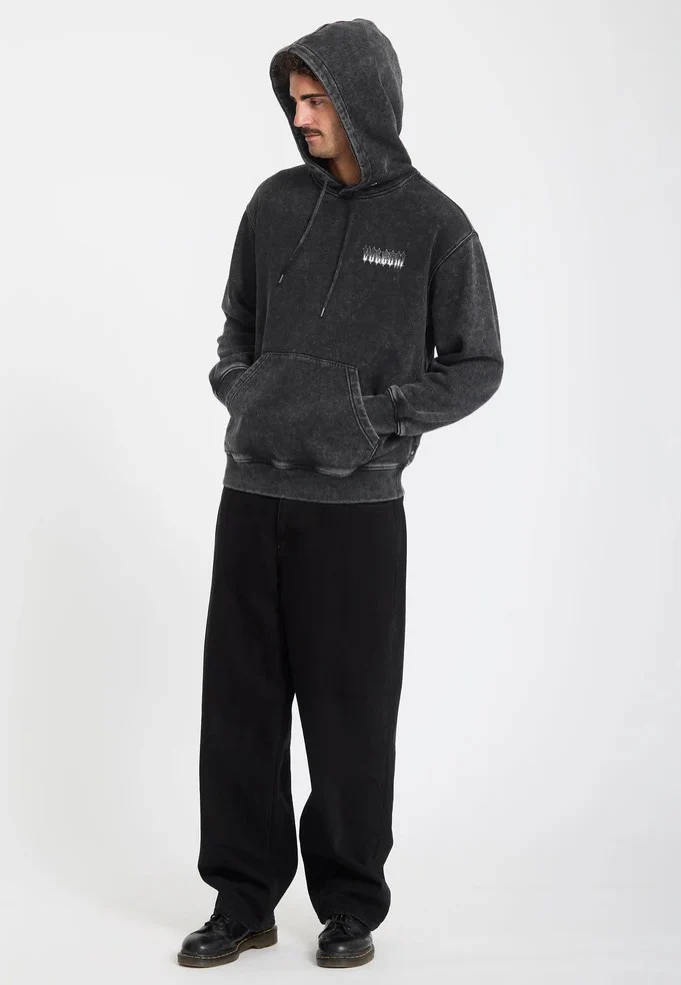 Volcom - Noder Light Acid Black - Hoodie - Image 2