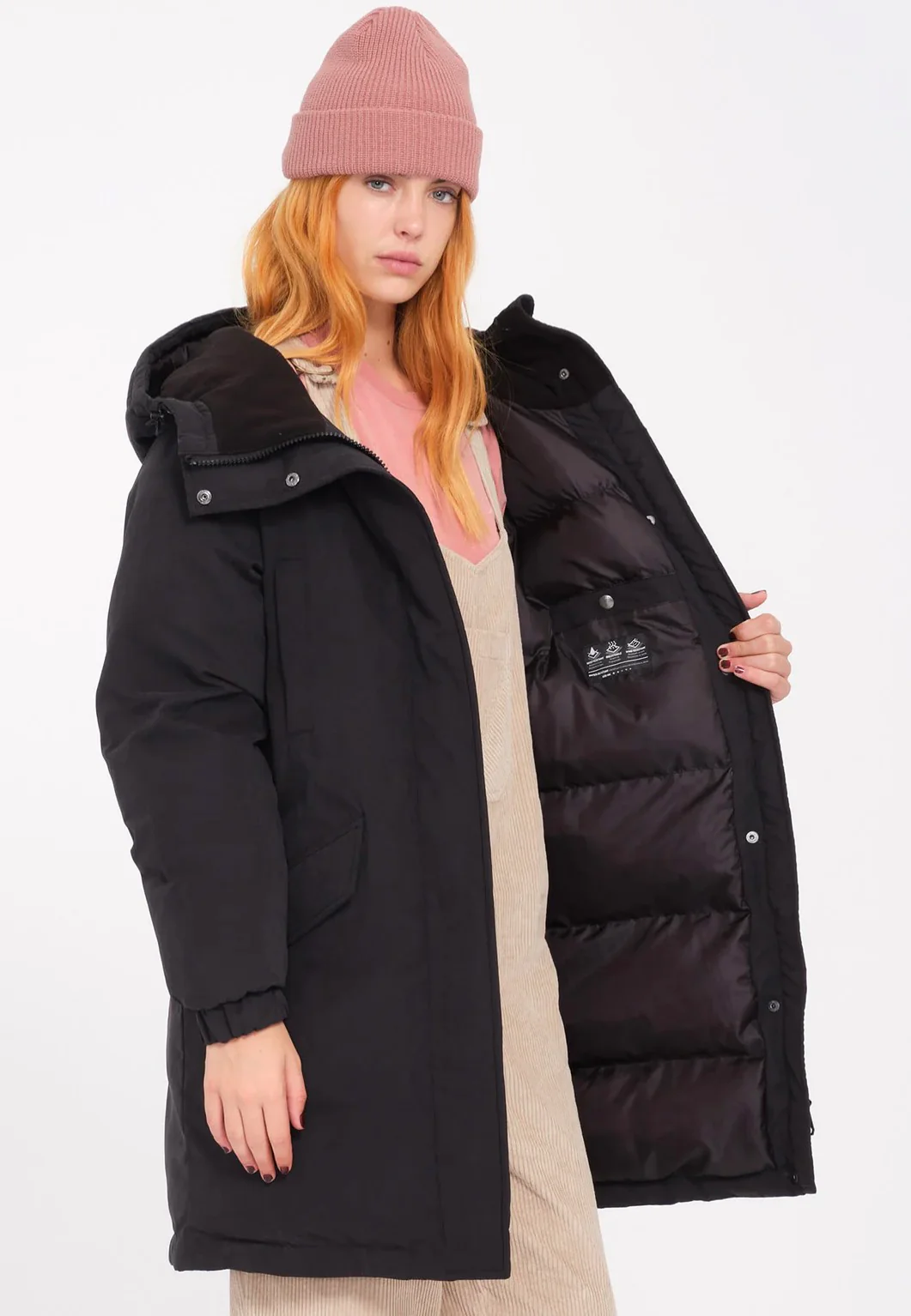 Volcom - Sleepi Puff Up Black - Jacket - Image 12