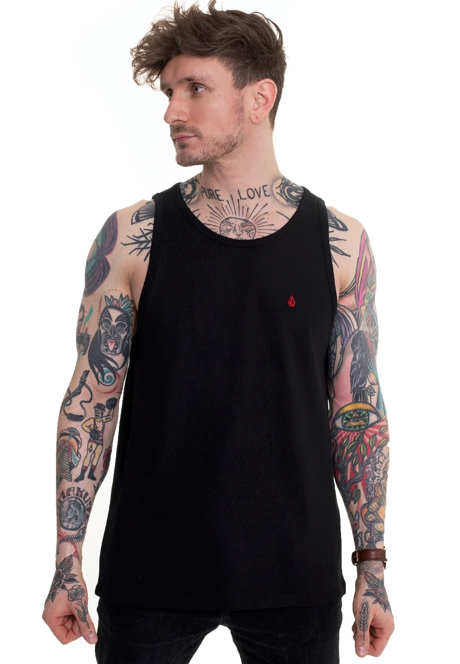 Volcom - Stone Blanks Basic Black - Tank