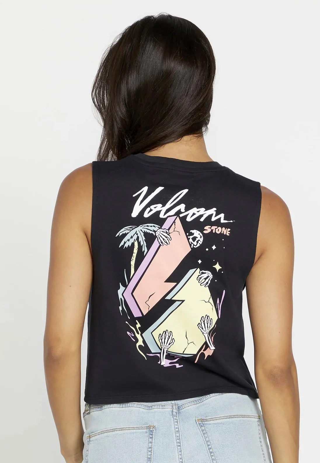 Volcom - Stone Hour Crop Black - Tank - Image 2