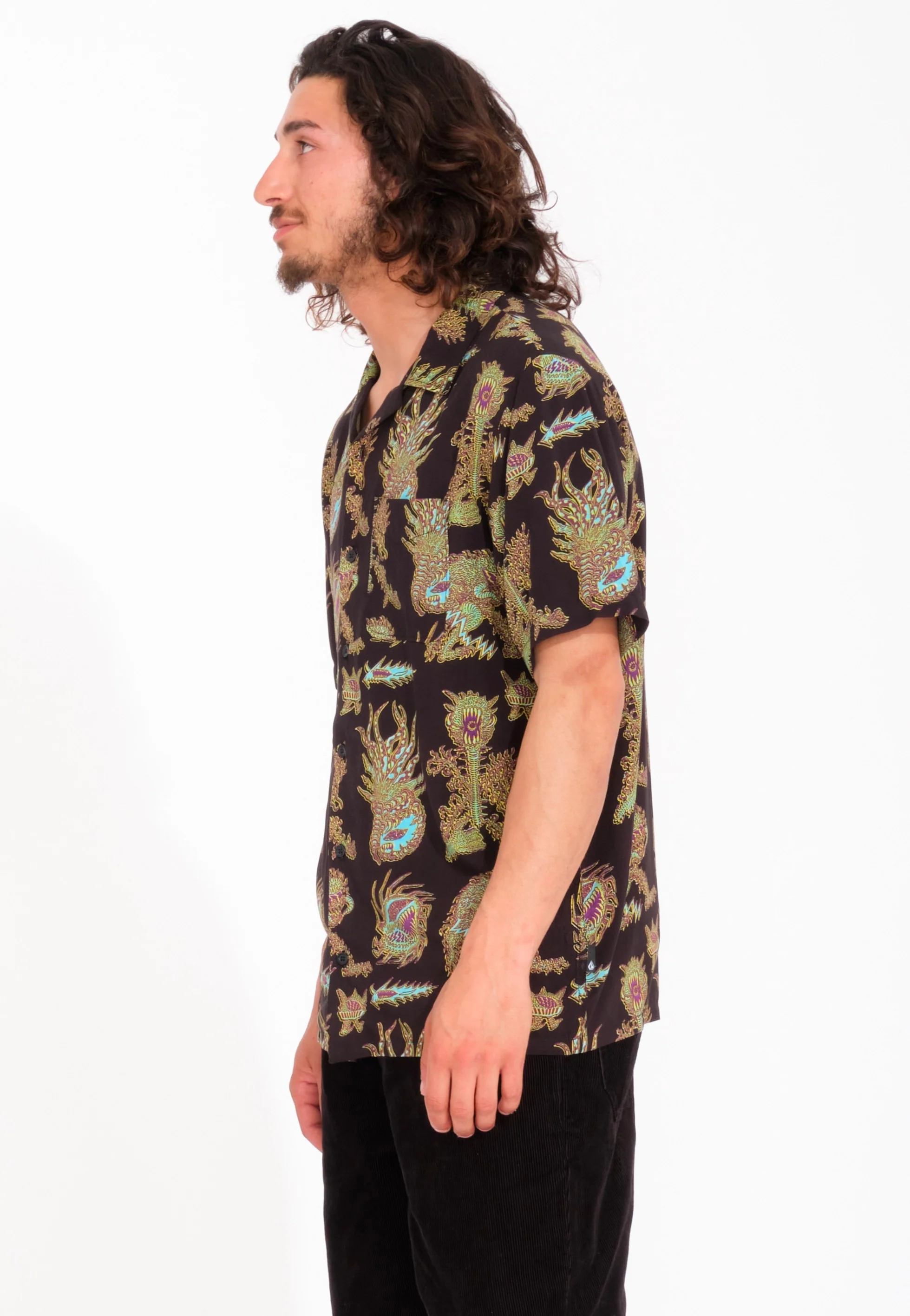 Volcom - Tetsunori Black - Shirt - Image 4