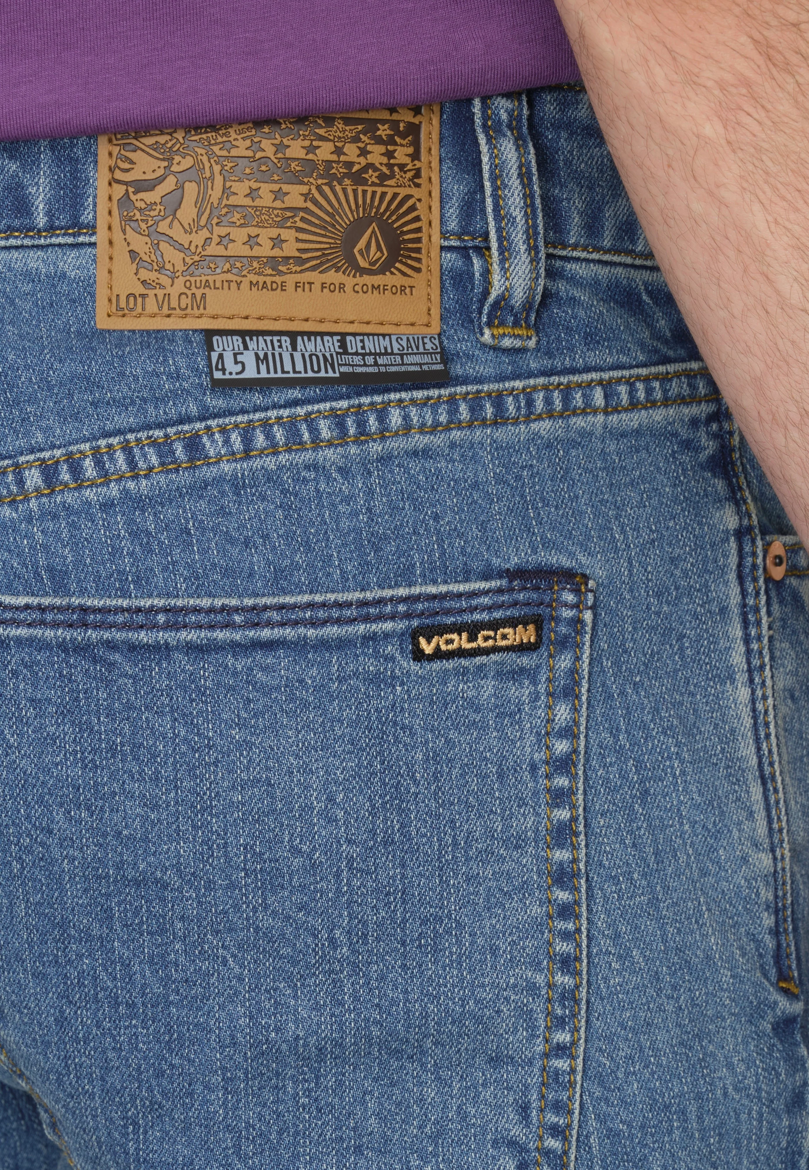 Volcom - Vorta Denim Aged Indigo - Jeans - Image 4