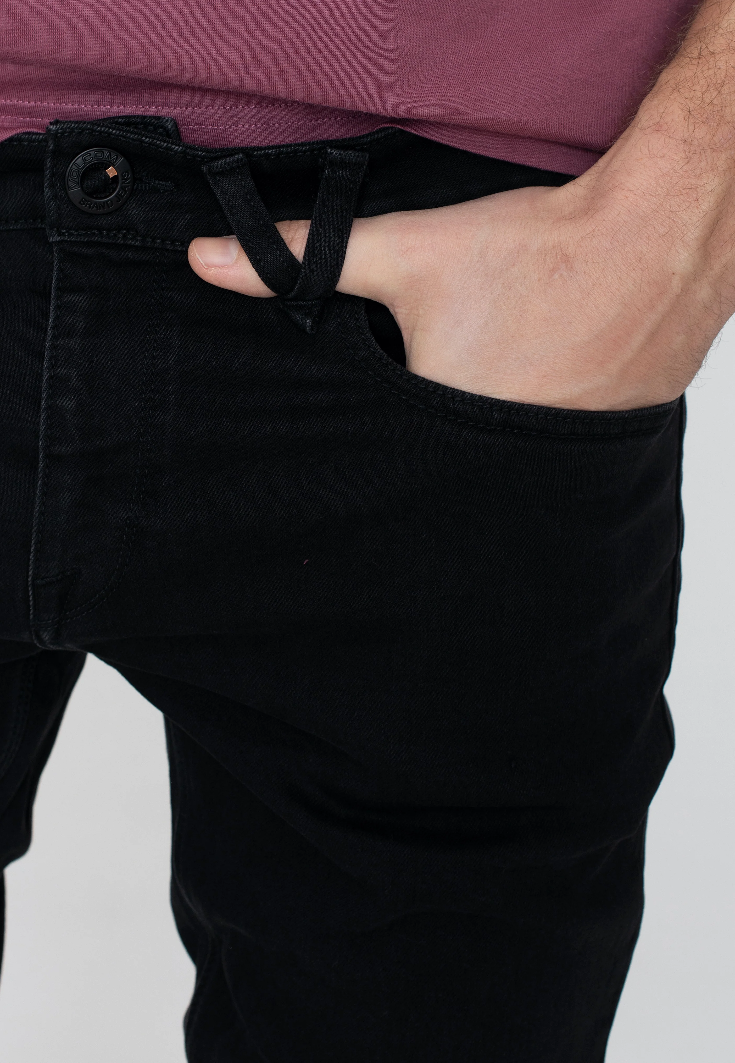Volcom - Vorta Denim Black Out - Jeans - Image 4