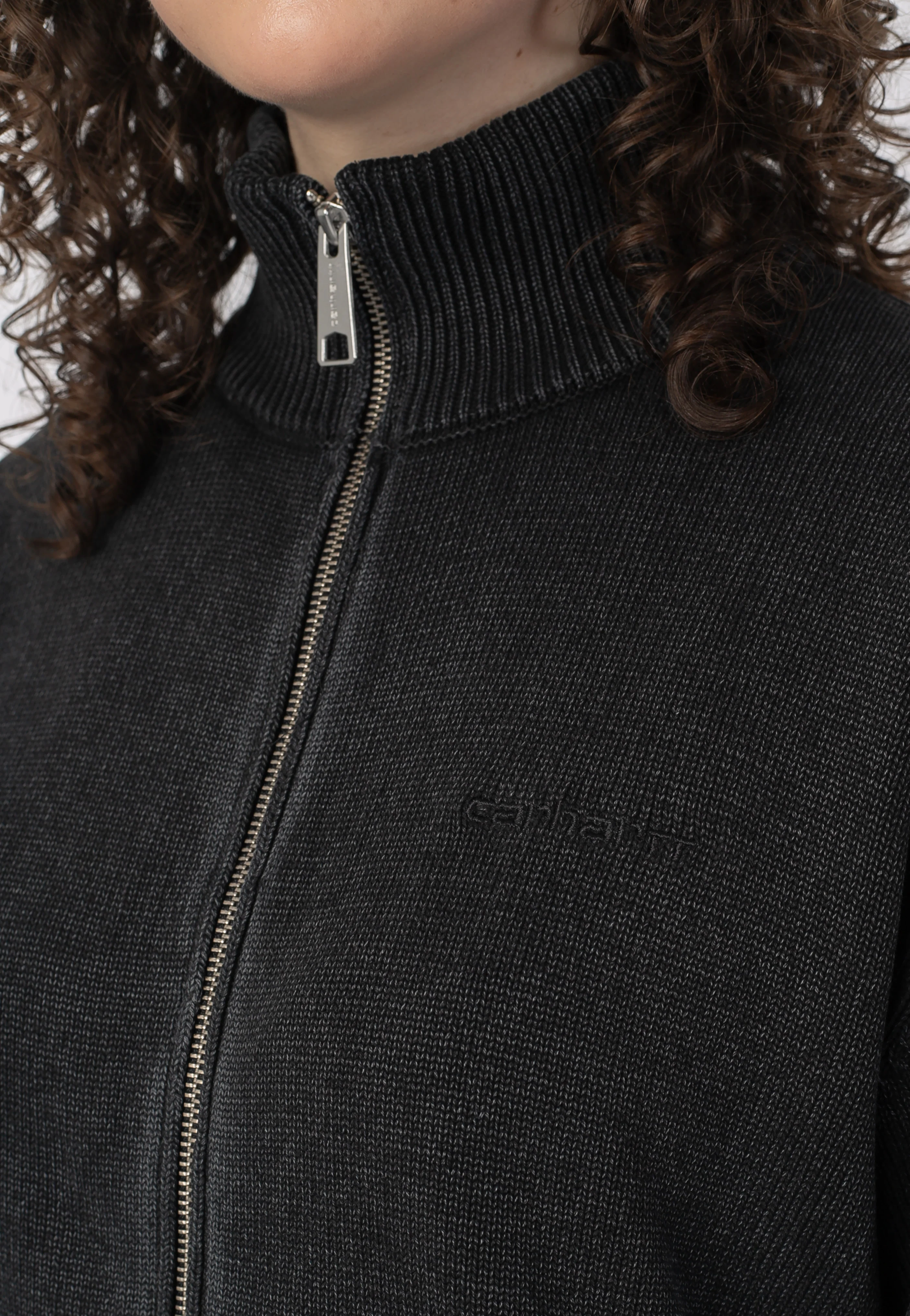 W' Kori Garment Dyed Black - Zipper - Image 4