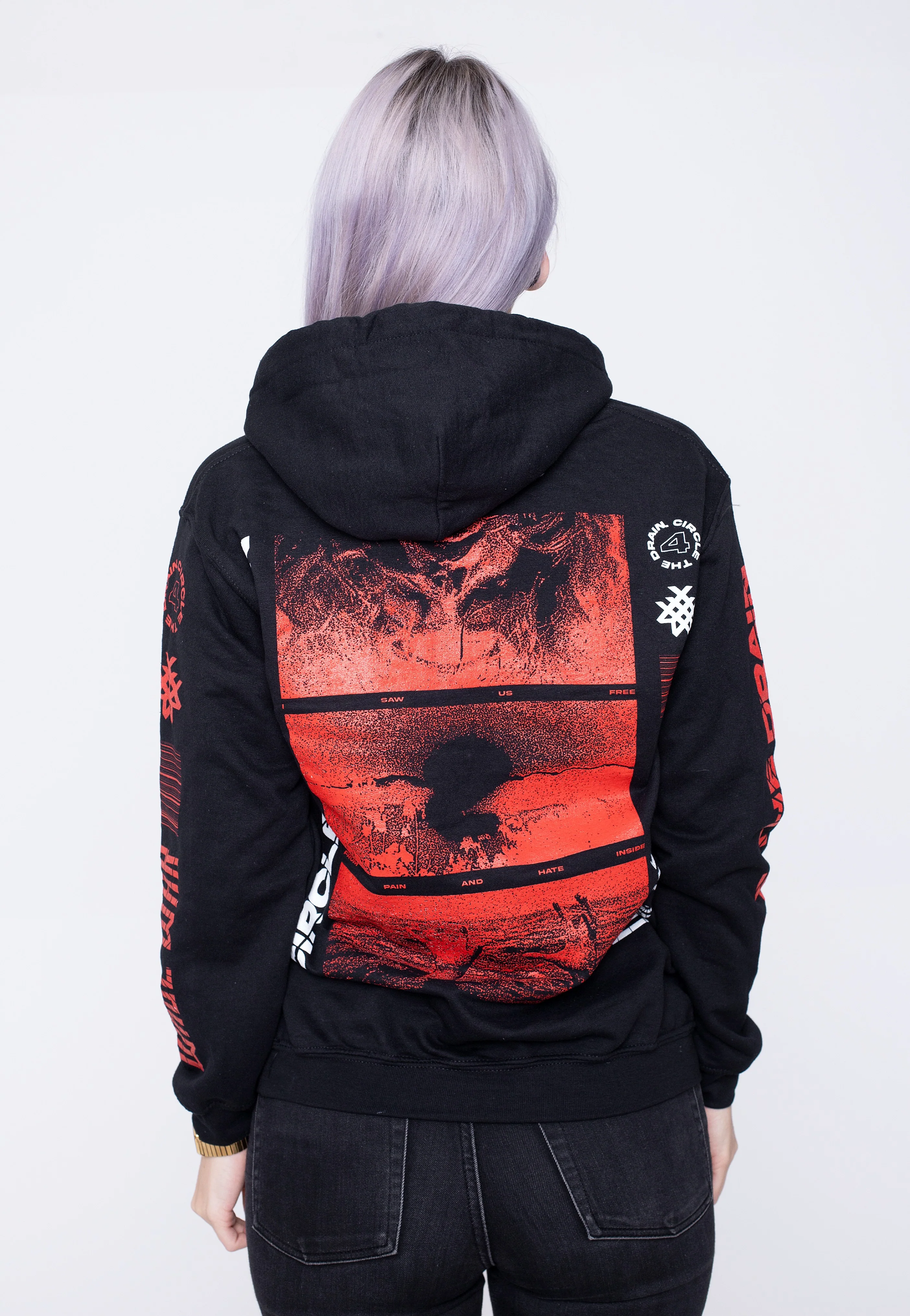 Wage War - Circle The Drain - Hoodie - Image 9